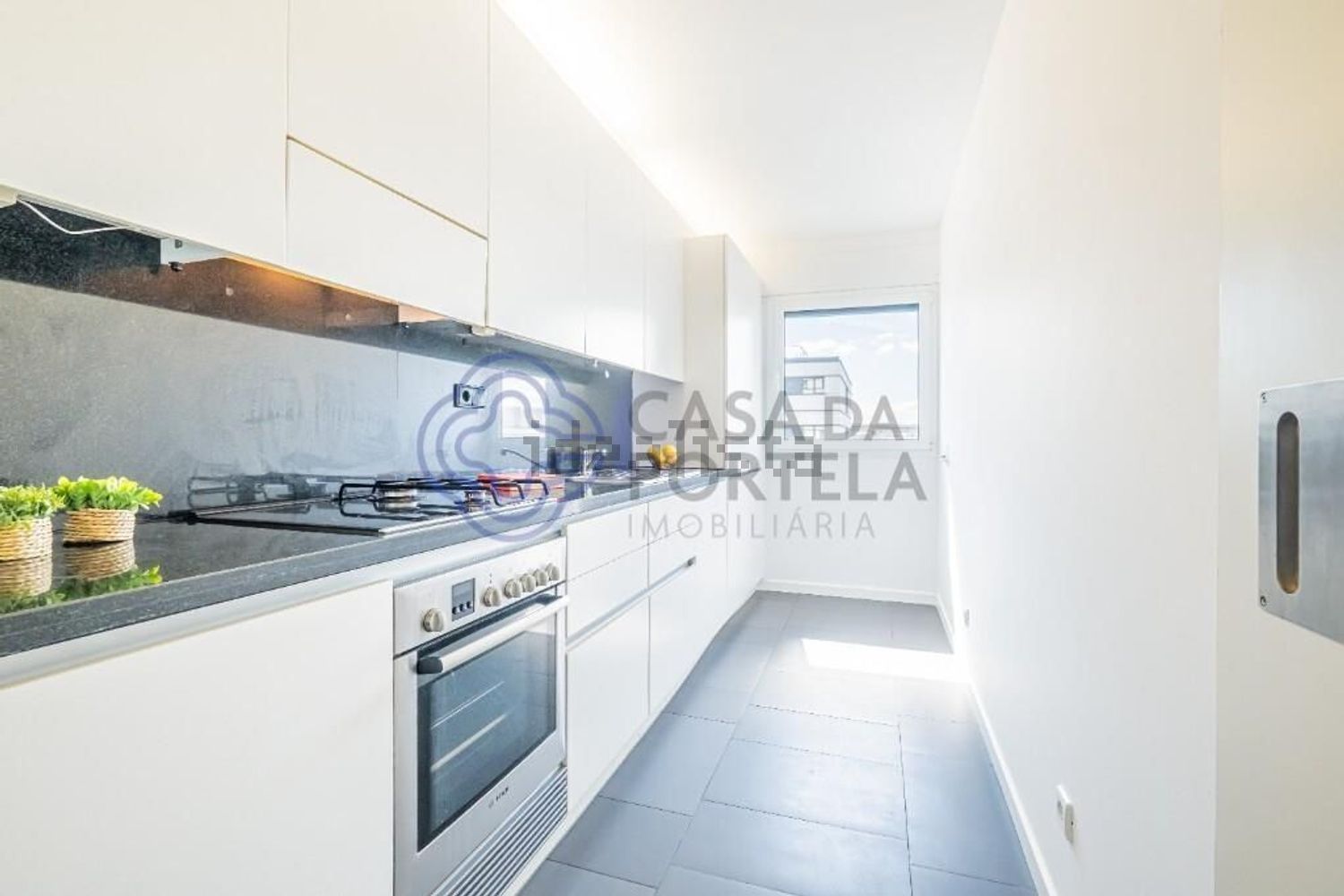 出租公寓 t1在Rua do Tibre s/n - 厨房