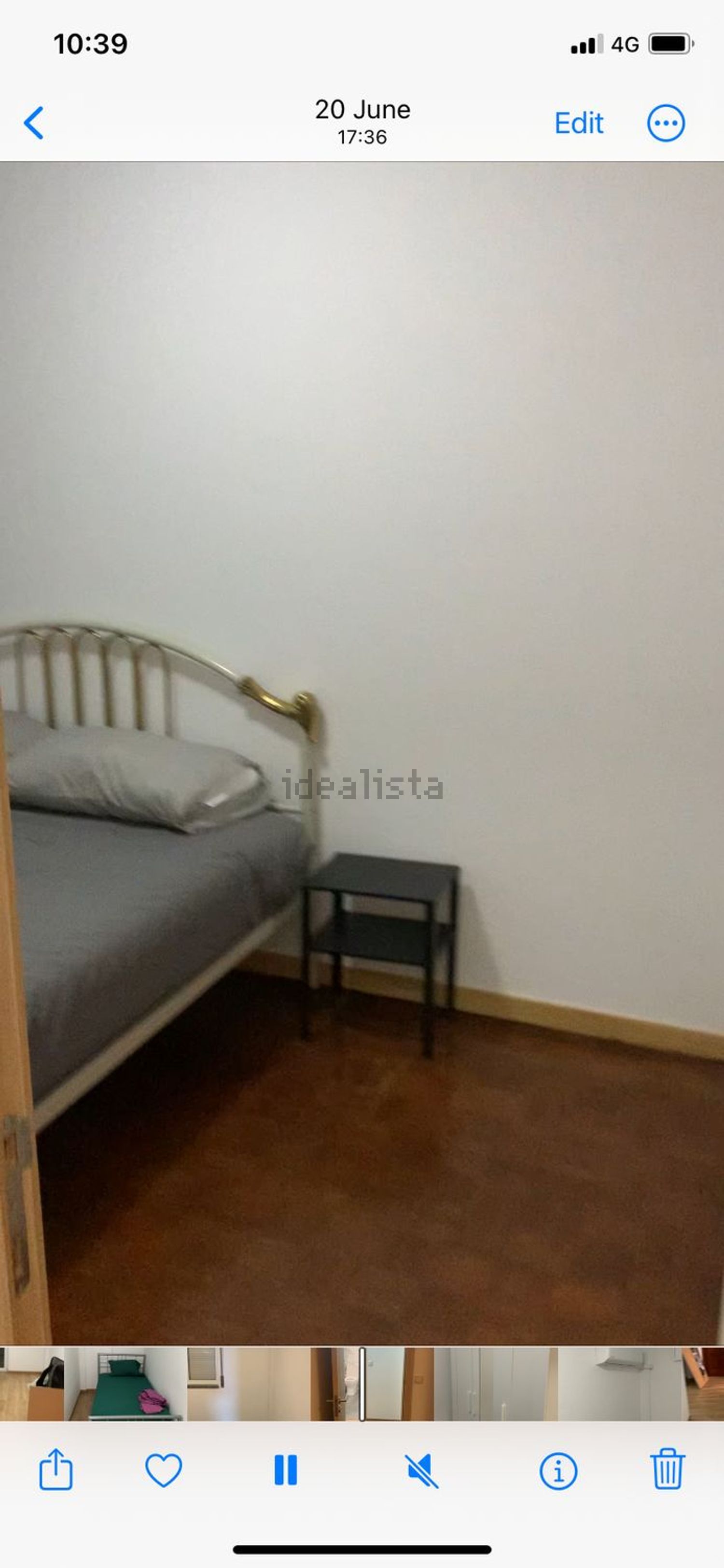 出租房间在Rua Calouste Gulbenkian, 9 - 卧室