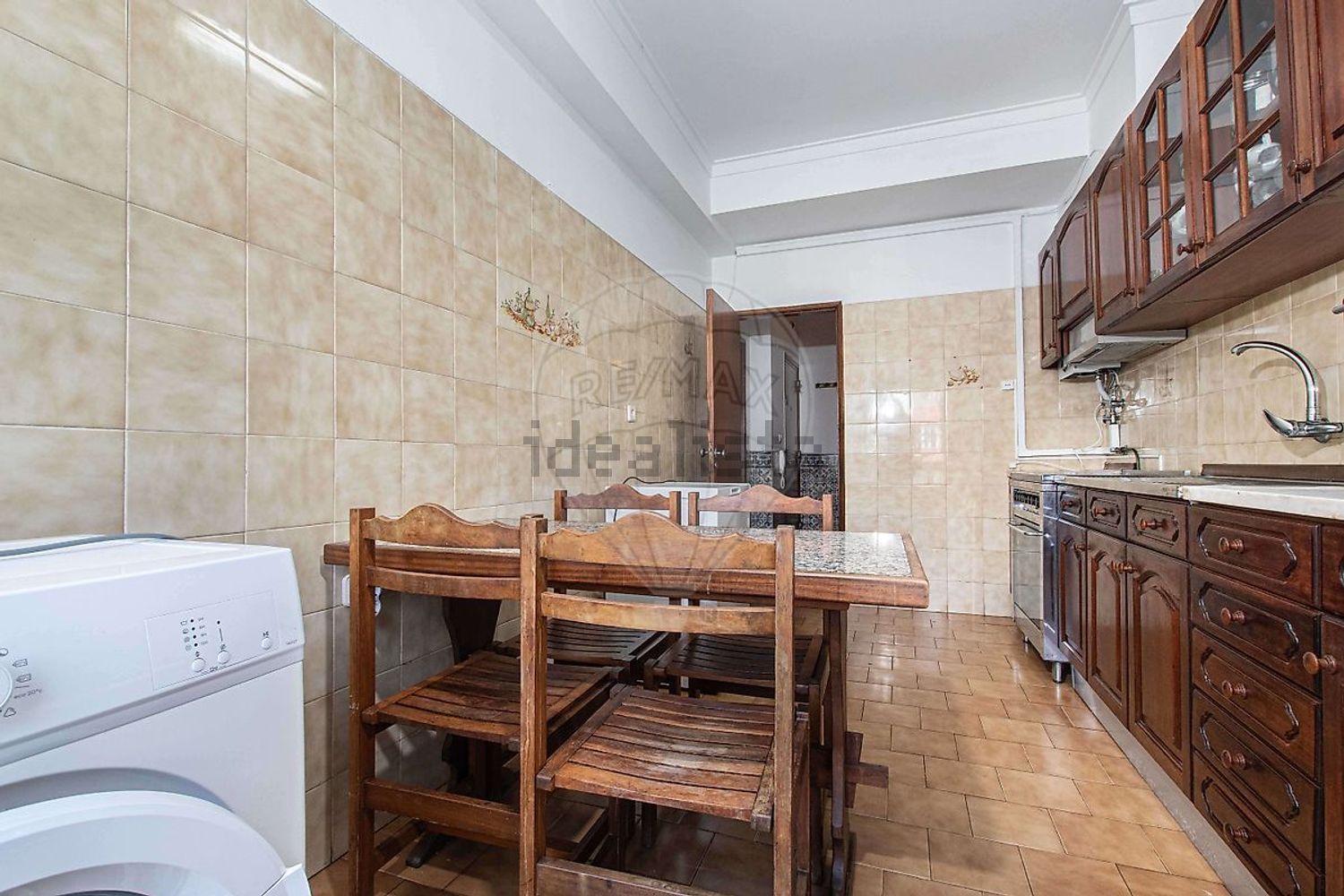 出租公寓 t3在Rua Almirante Gago Coutinho - 厨房