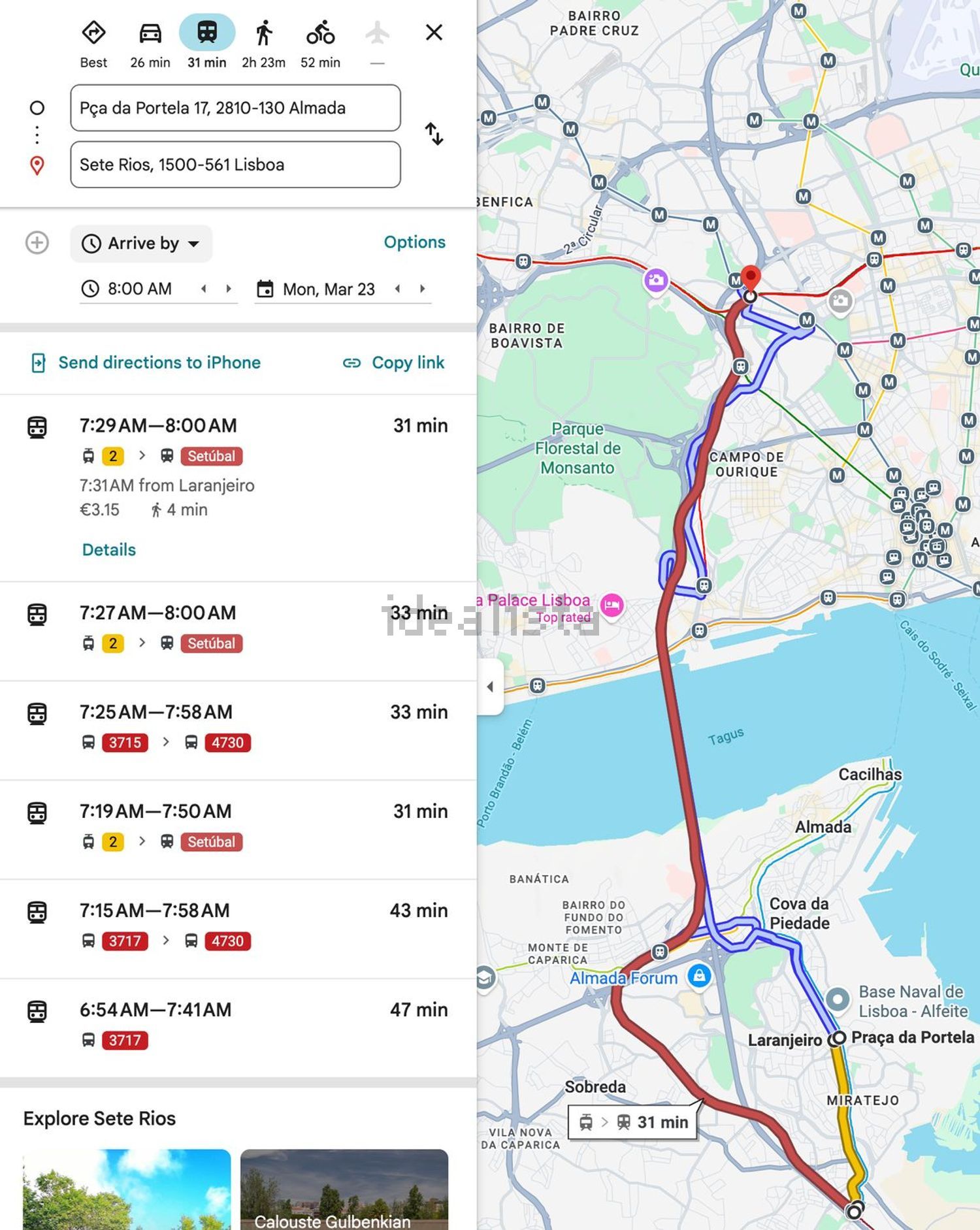 出租房间在Praça da Portela, 17 - 详情