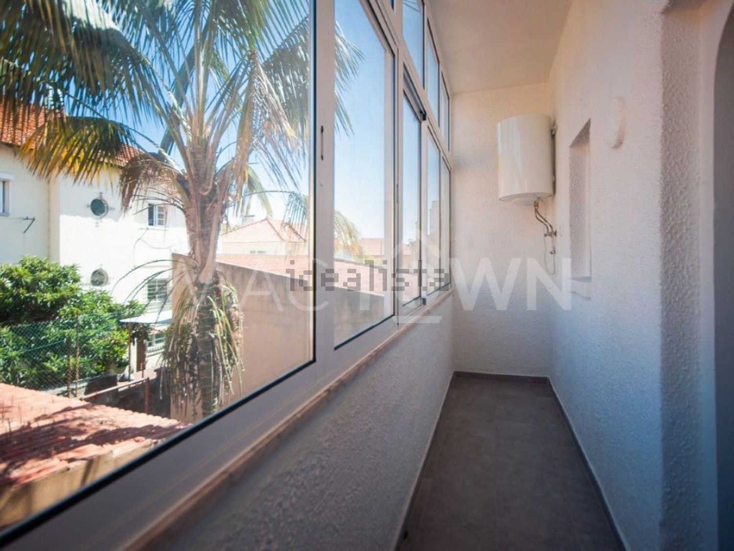 出租t0（单人公寓）Circular Norte do Bairro da Encarnação - 阳台