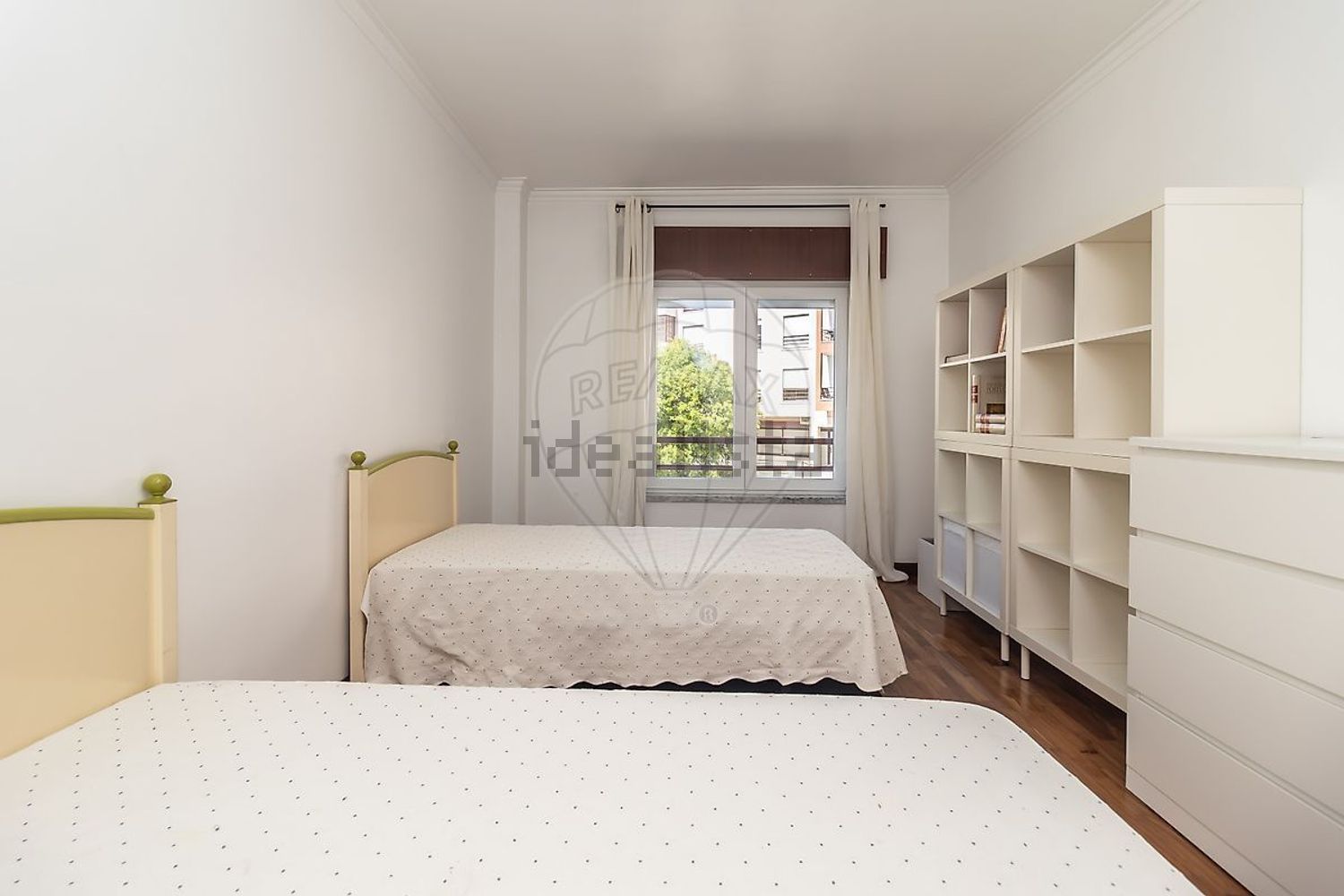 出租公寓 t2在Rua Hugo Casaes - 卧室