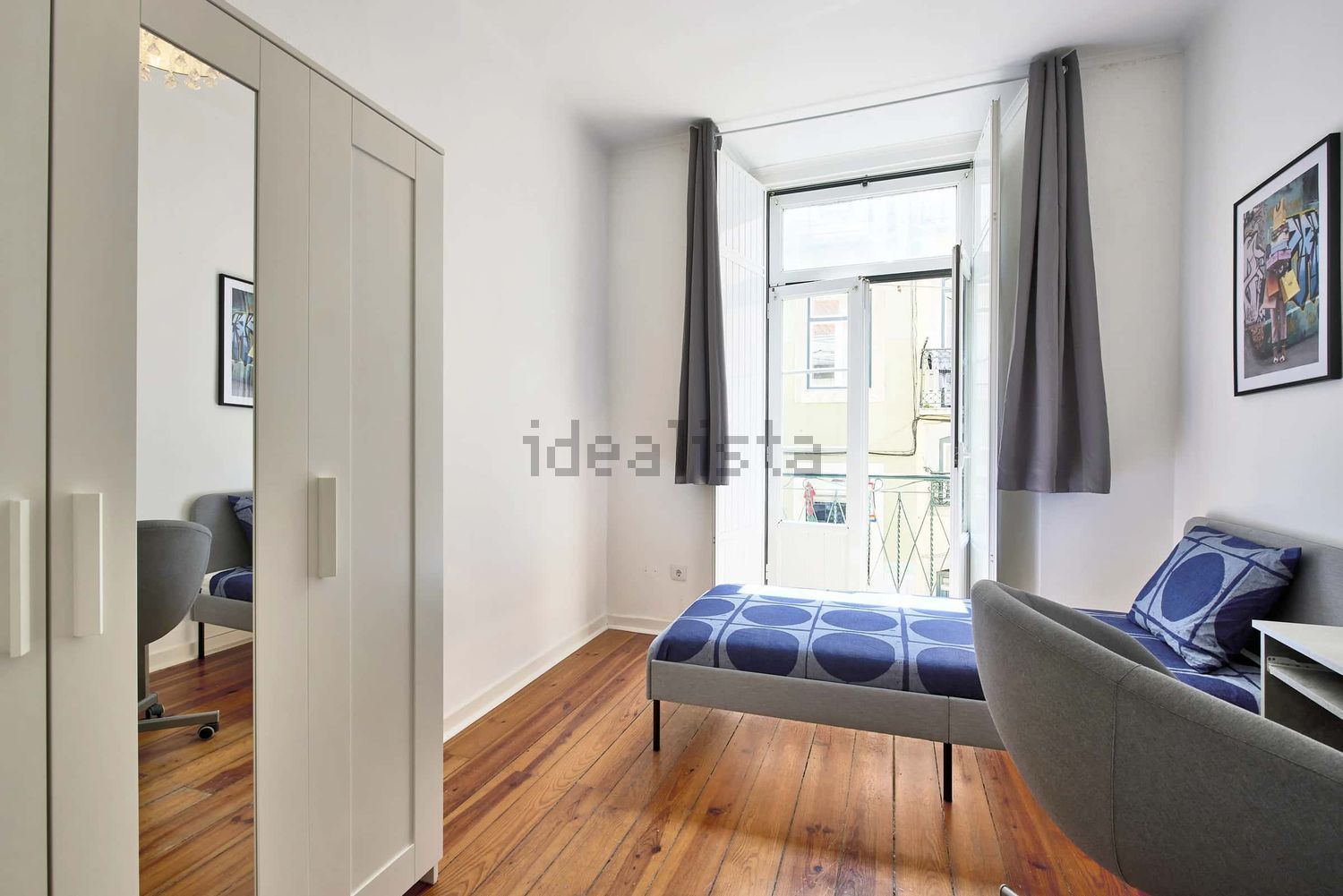 出租房间Calçada de Santo André, 92 - 卧室