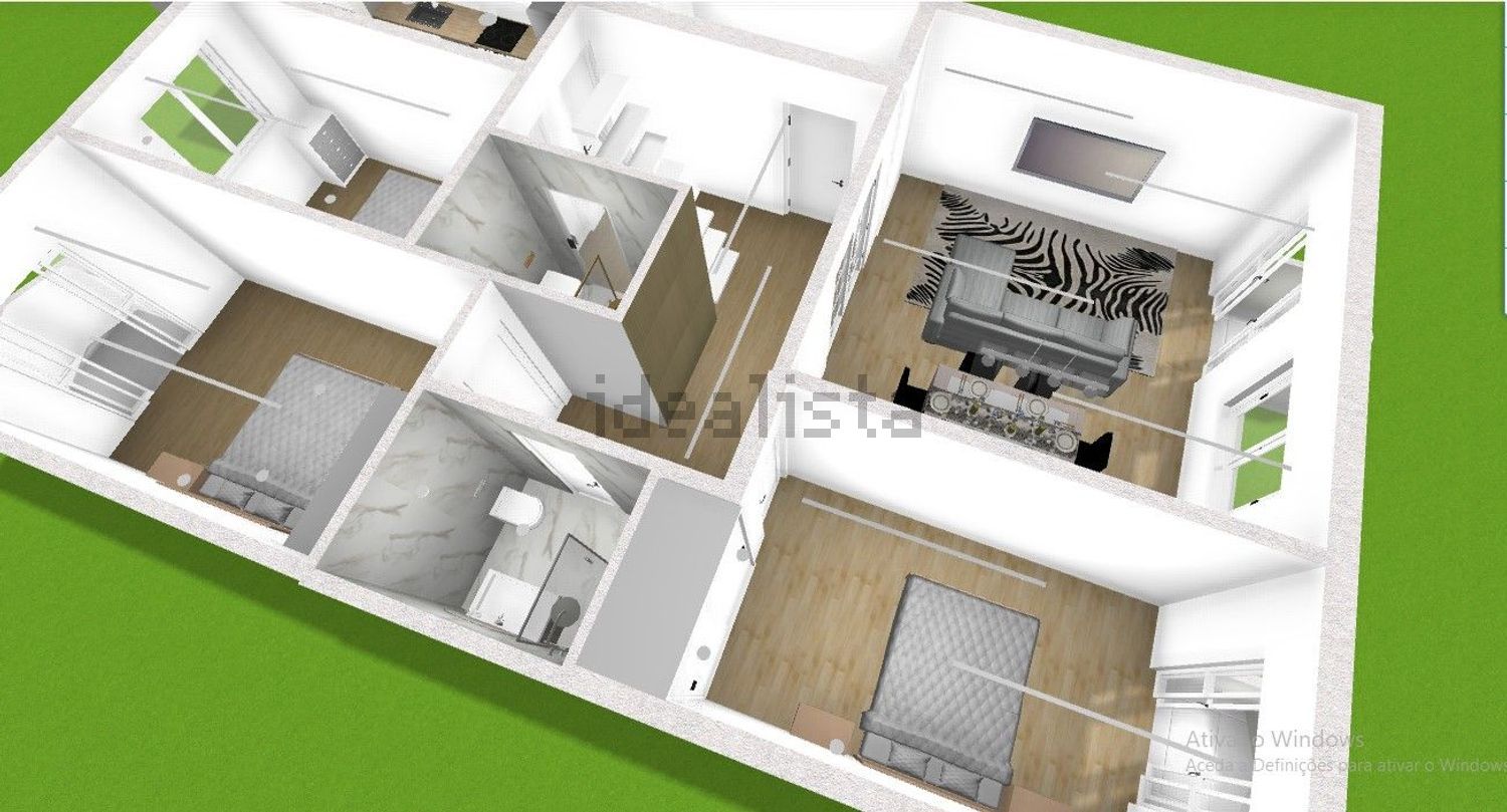 复式公寓出售在Rua Barbosa Du Bocage - 平面图