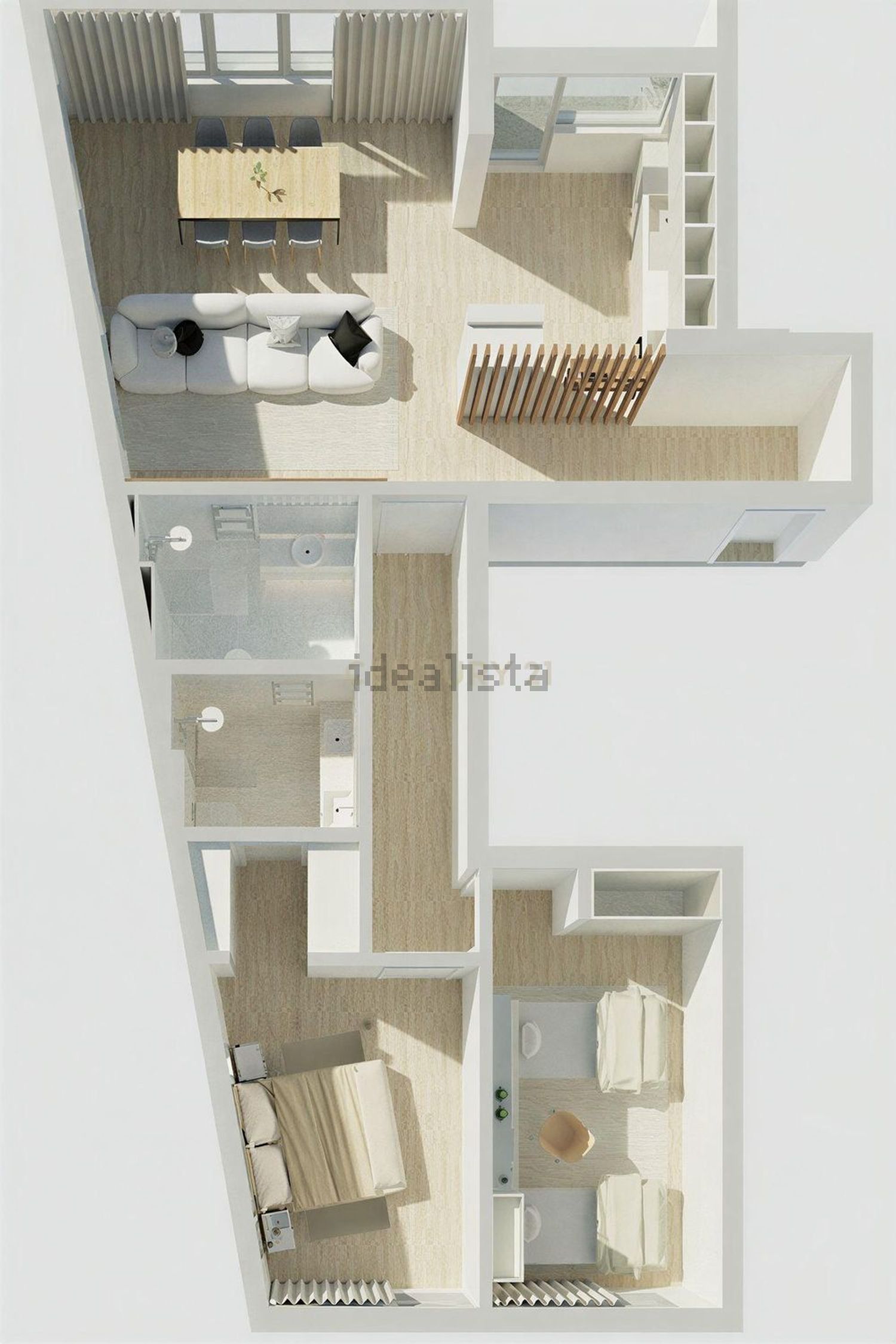 公寓 t2出售在Rinchoa - 平面图