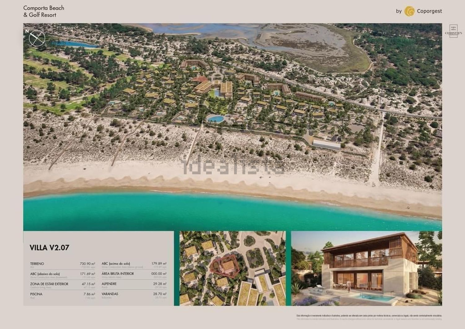 小楼房或别墅出售在Tróia - 视线