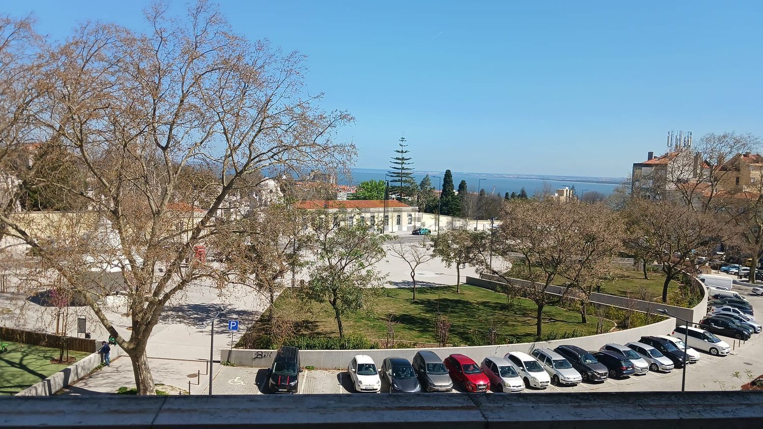 出租公寓 t1Parada Alto de São João, 13 - 视线