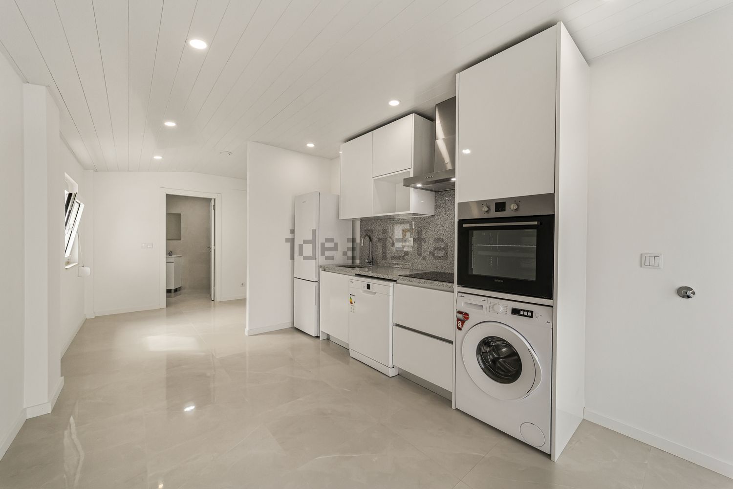 出租t0（单人公寓）在Rua José Ferreira Pio - 厨房