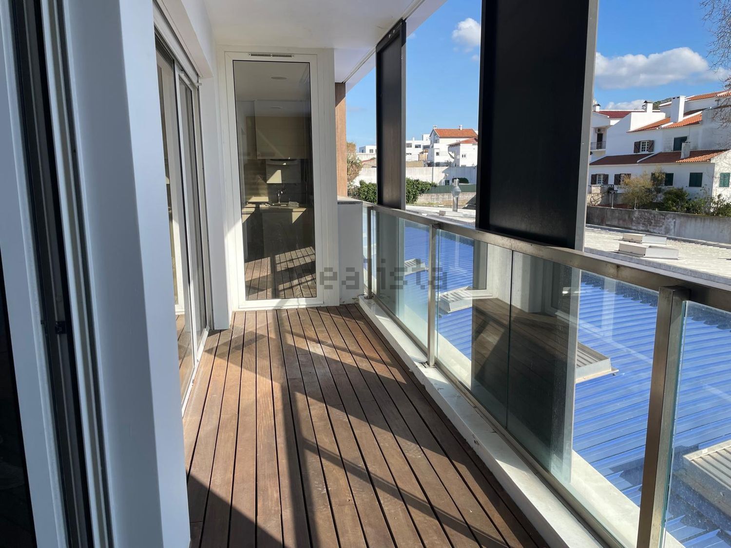 出租公寓 t1在Caparica e Trafaria - 露台