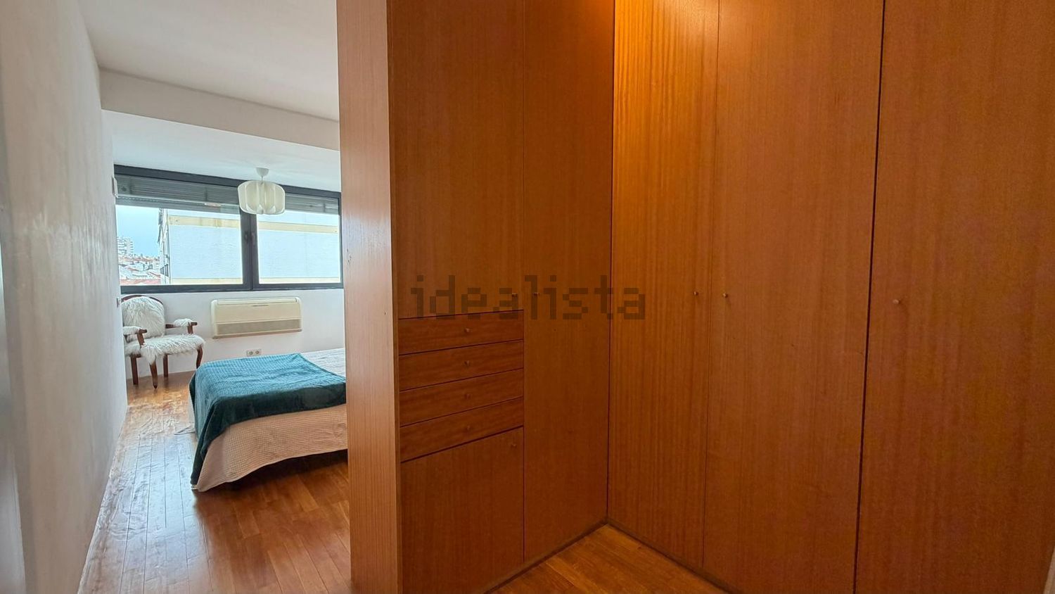 出租公寓 t2在Avenida Conselheiro Barjona de Freitas, 9 - 卧室