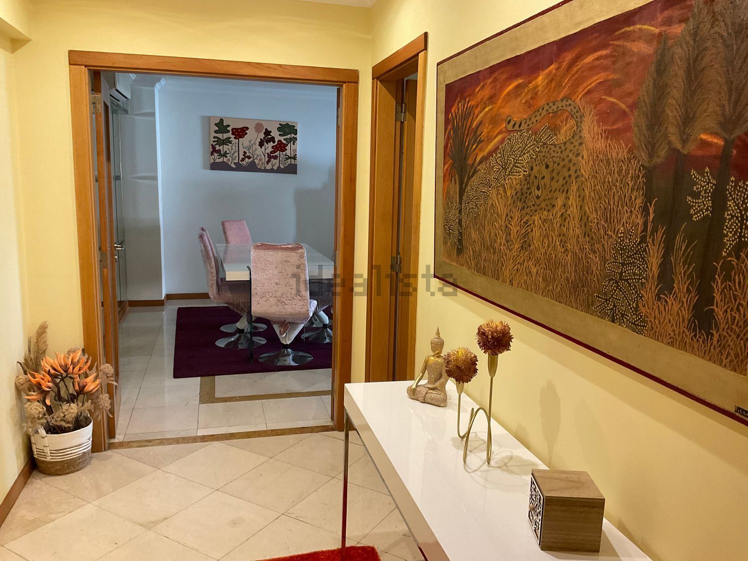 出租公寓 t2在Bairro do Rosário - 前厅