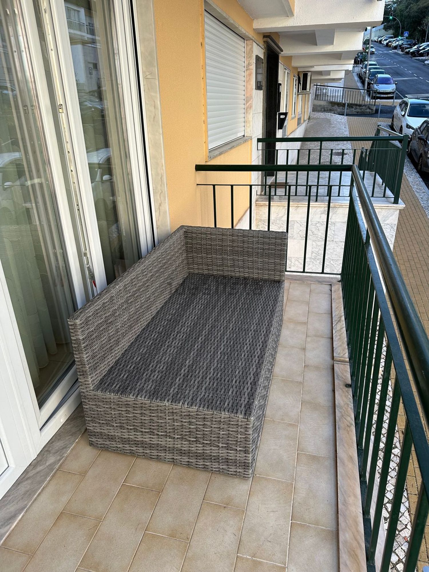 出租公寓 t2在Rua Coronel Melo Antunes, 1 - 露台