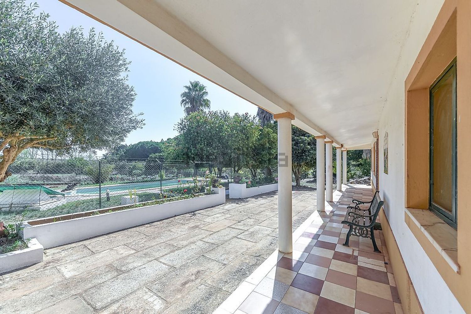 庄园出售在Cercal - 阳台