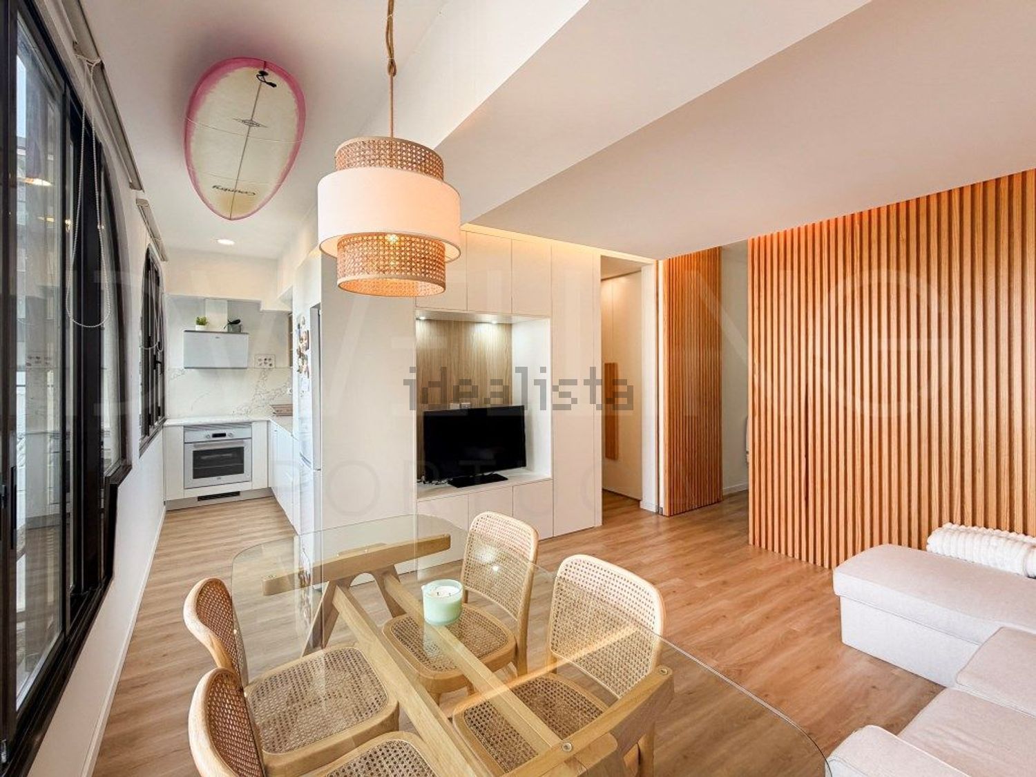 出租公寓 t1在Avenida Gonçalo Velho Cabral - 客厅