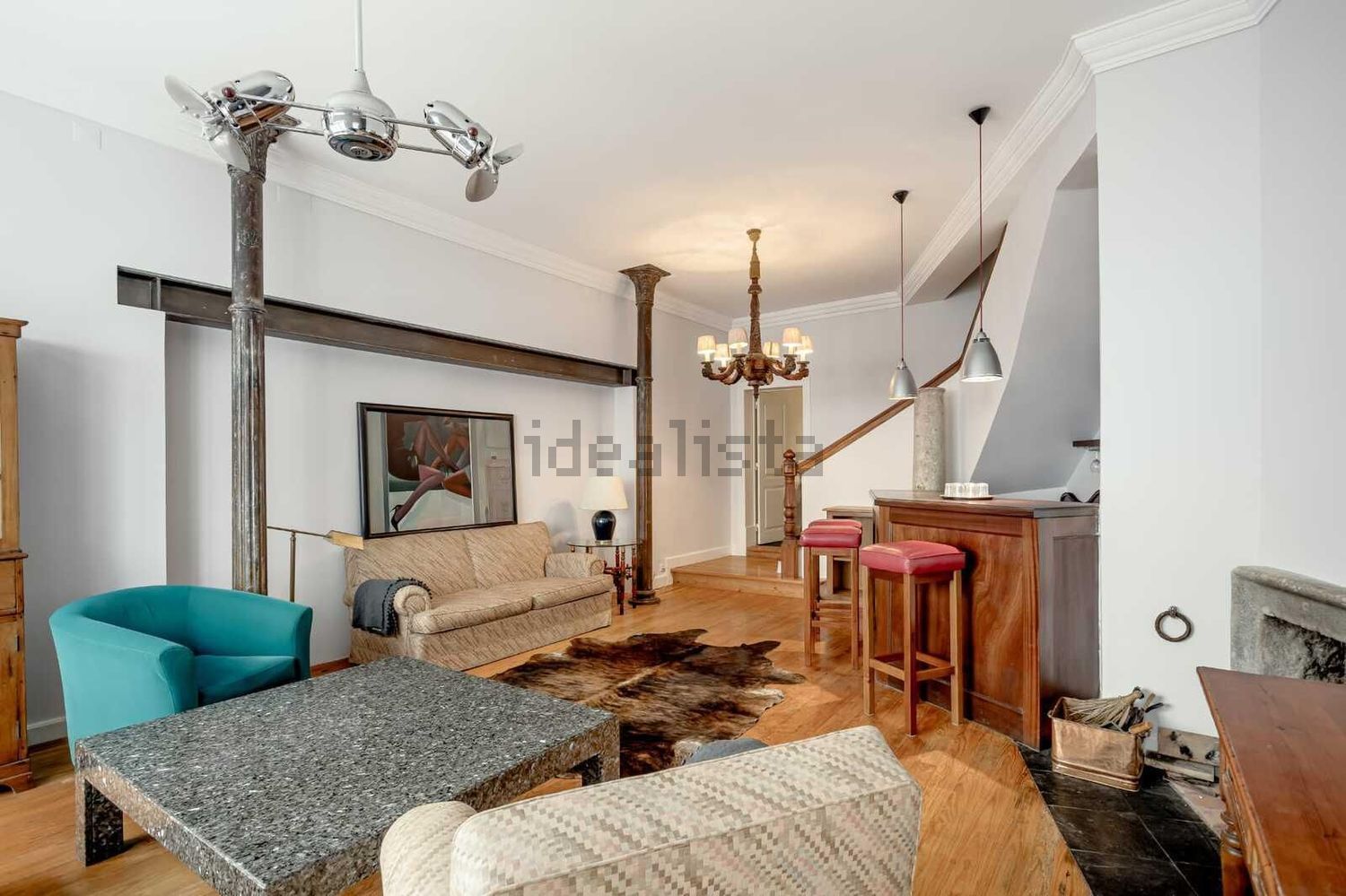 出租复式公寓在Rua das Praças - 卧室