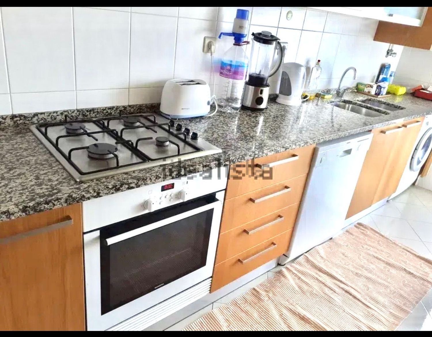 出租公寓 t1在Rua Engenheiro Ferry Borges, 6 - 厨房