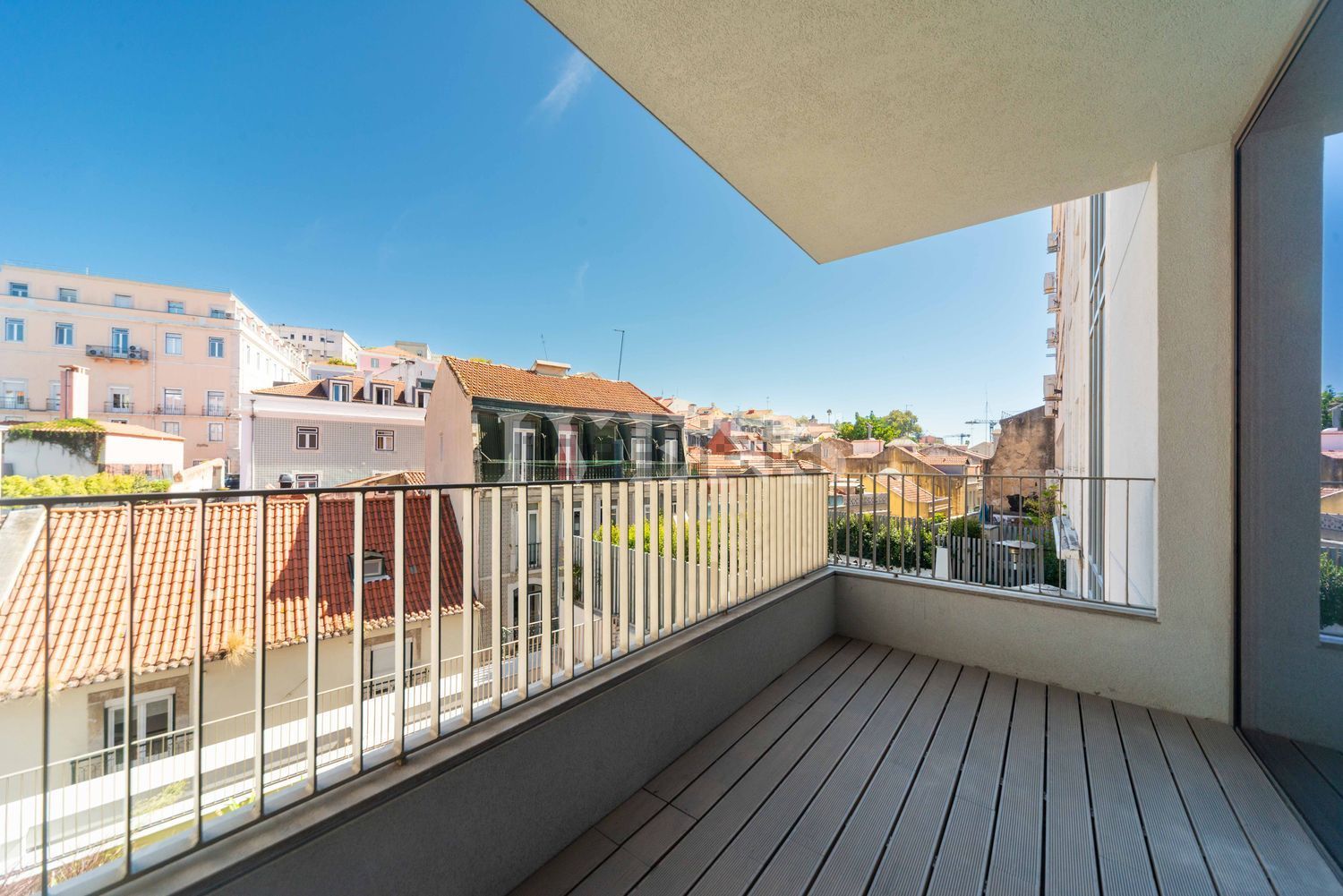 出租公寓 t2在Av. da Liberdade - Marquês de Pombal - 阳台
