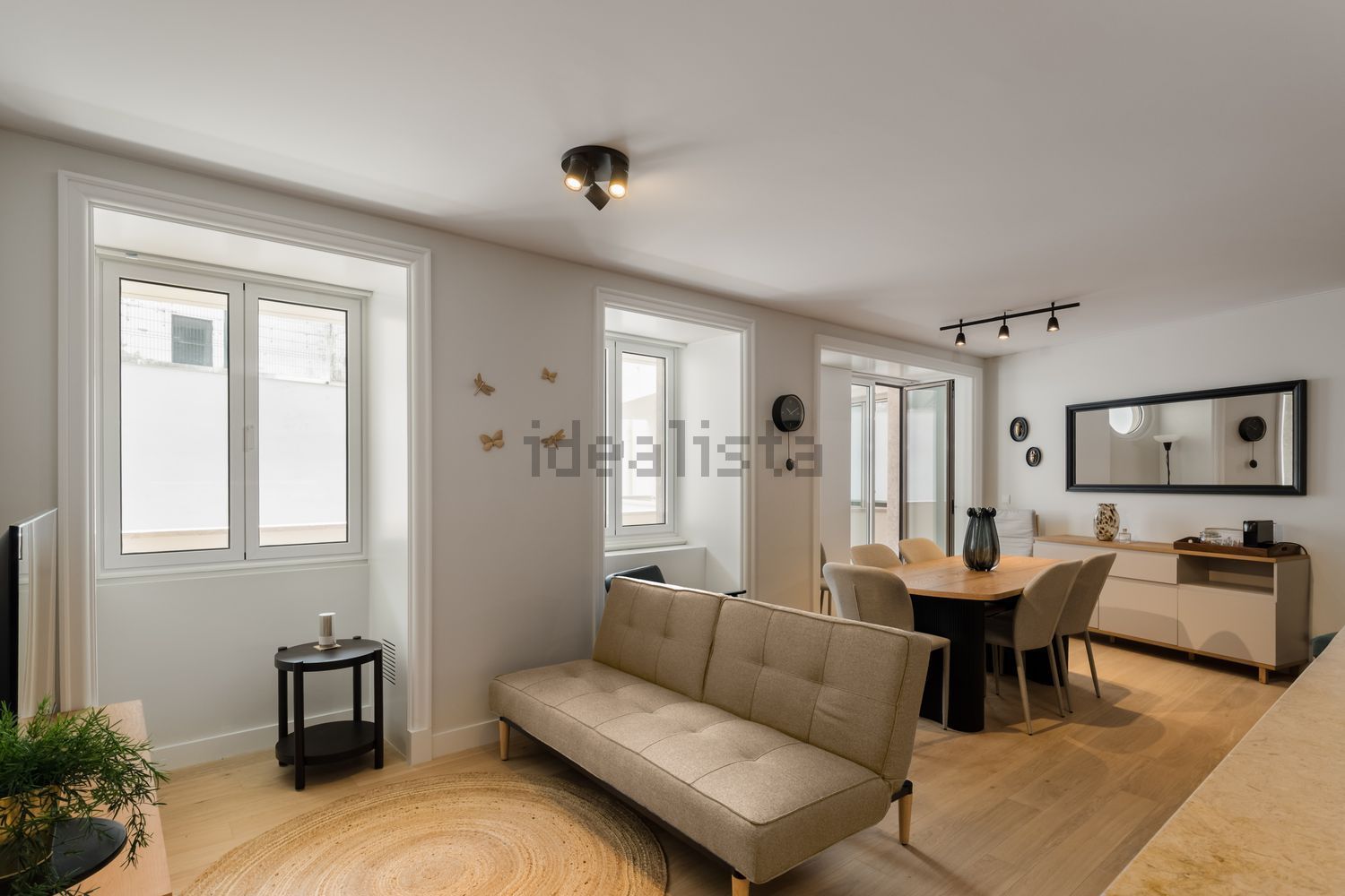 出租公寓 t1在Rua do Telhal, 72 - 客厅