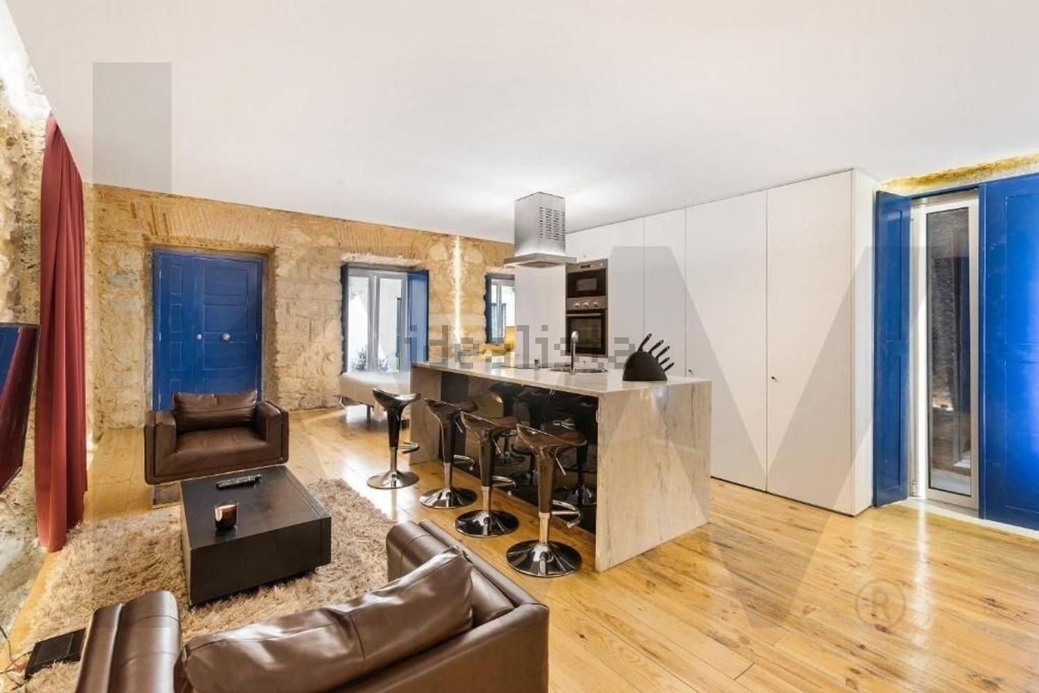 公寓 t1出售在Rua da Silva, 32 - 客厅