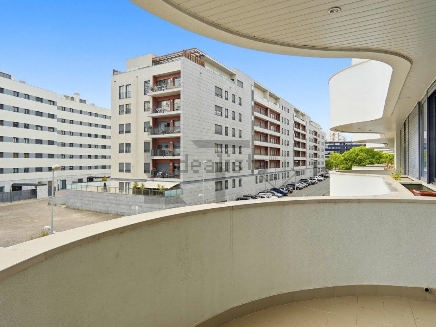 出租公寓 t2在Rua Comandante Cousteau - 阳台