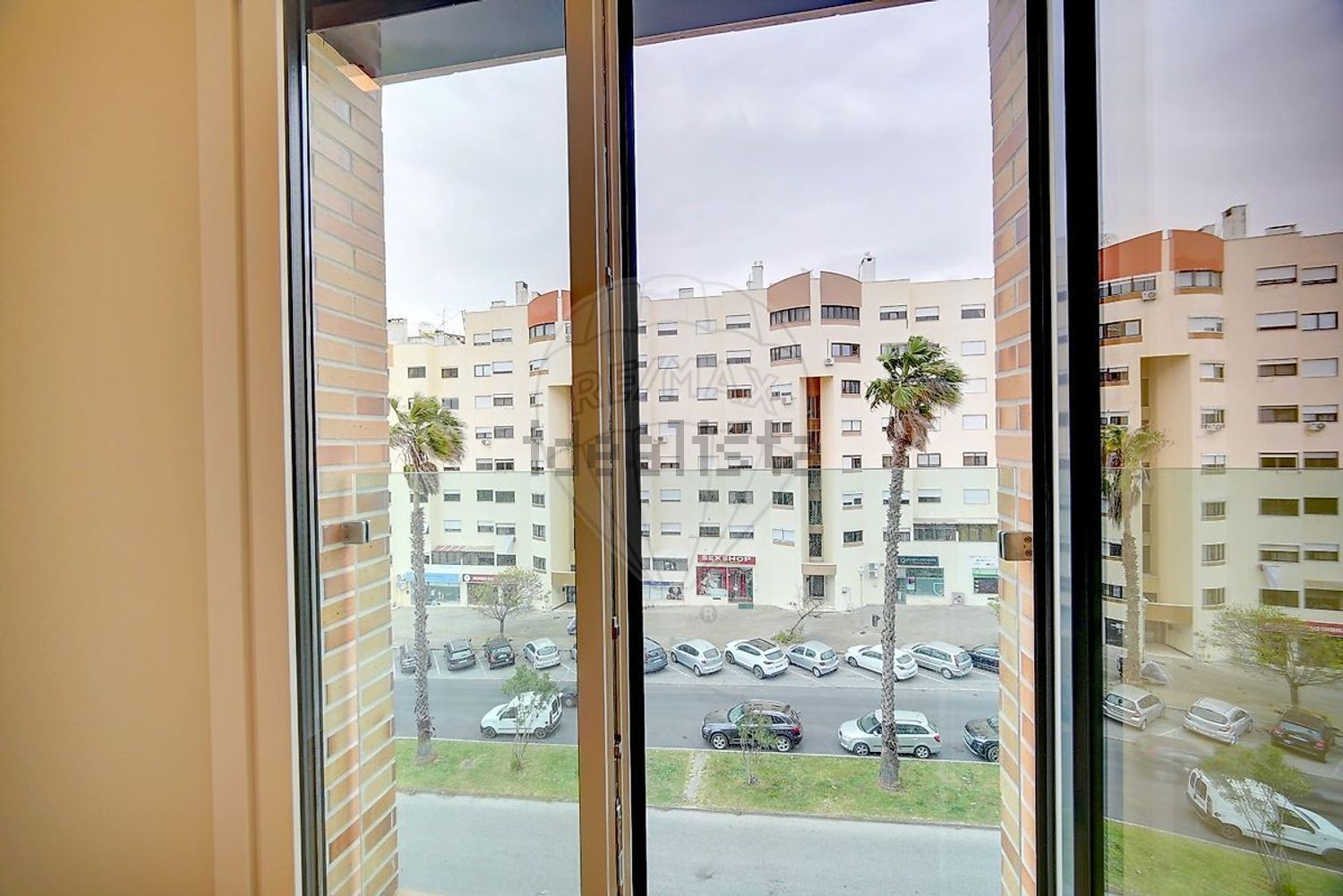 出租公寓 t2在Rua José Leiria Fernandes - 视线