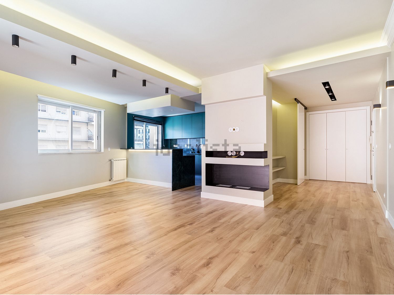 出租公寓 t2在Rua do Ganges - 厨房