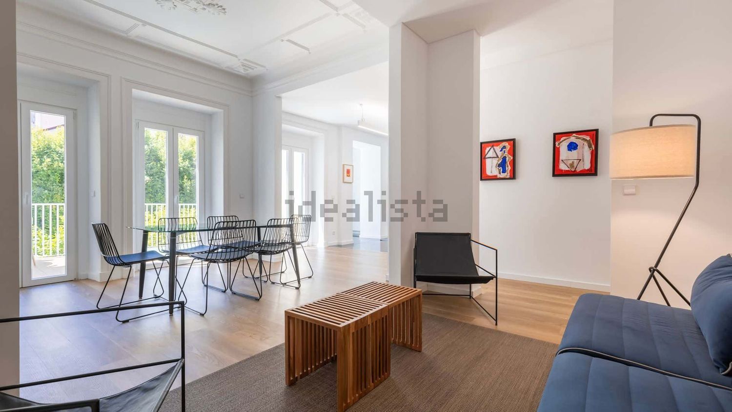 出租公寓 t2在Rua Afonso Annes Penedo, 14 - 客厅