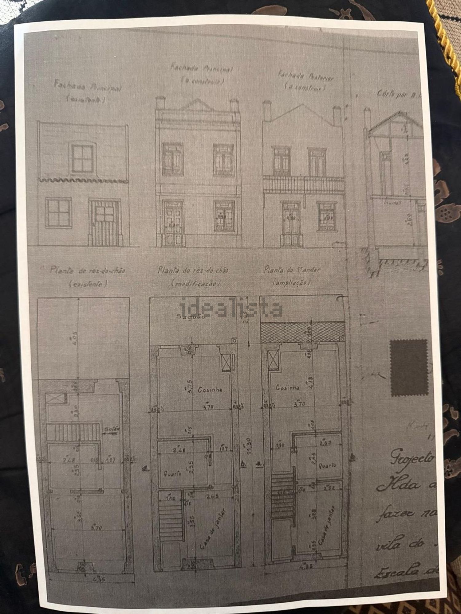 联排别墅出售在Barreiro - 平面图