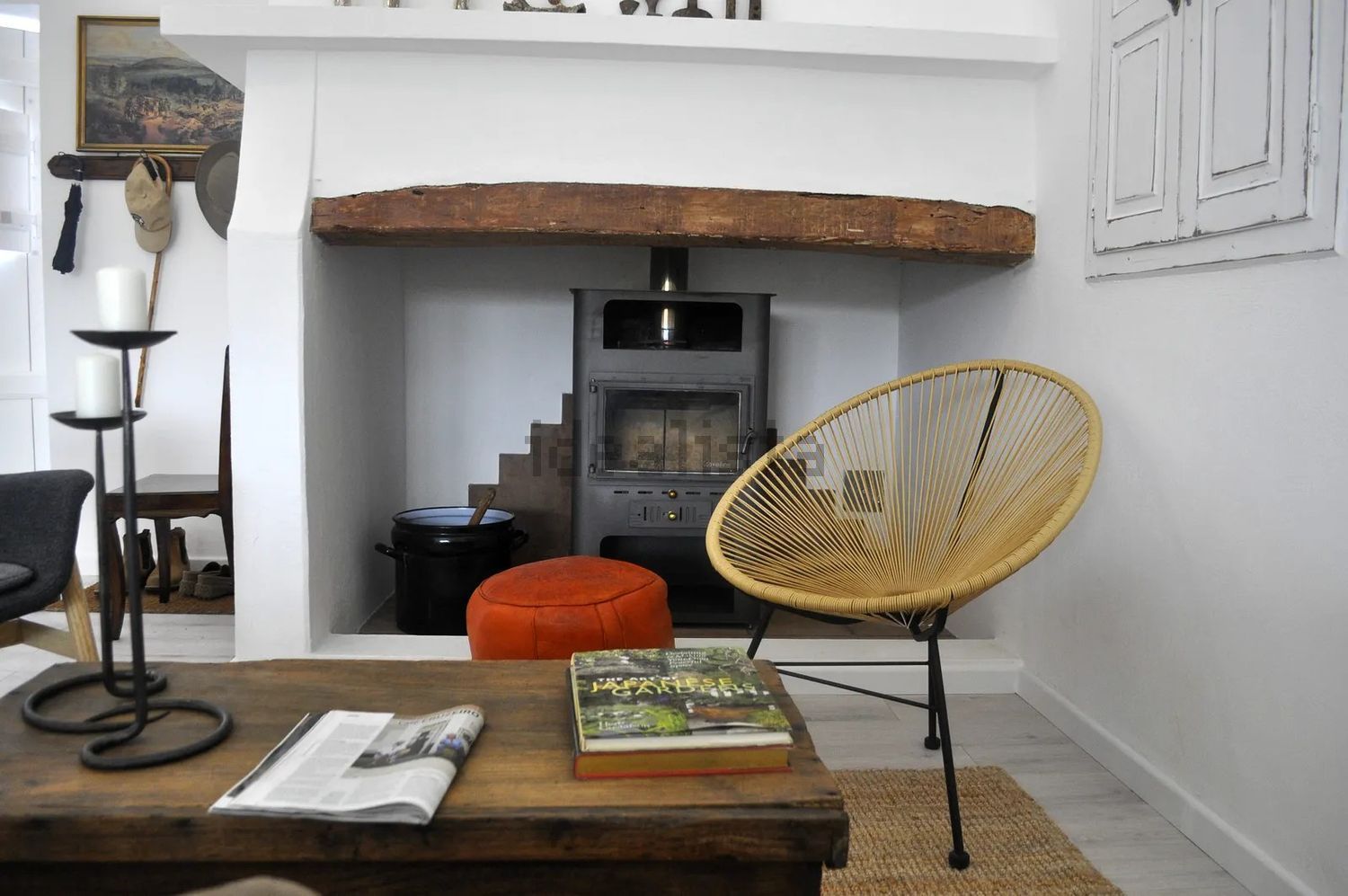 小楼房或独栋别墅出售Grândola - 客厅