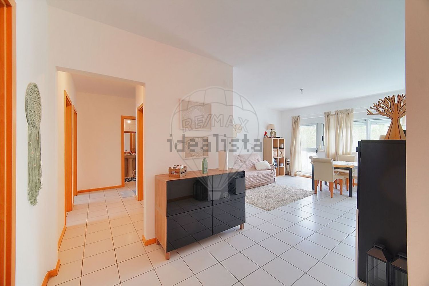 出租公寓 t3在Rua Joaquim Paço d' Arcos - 客厅