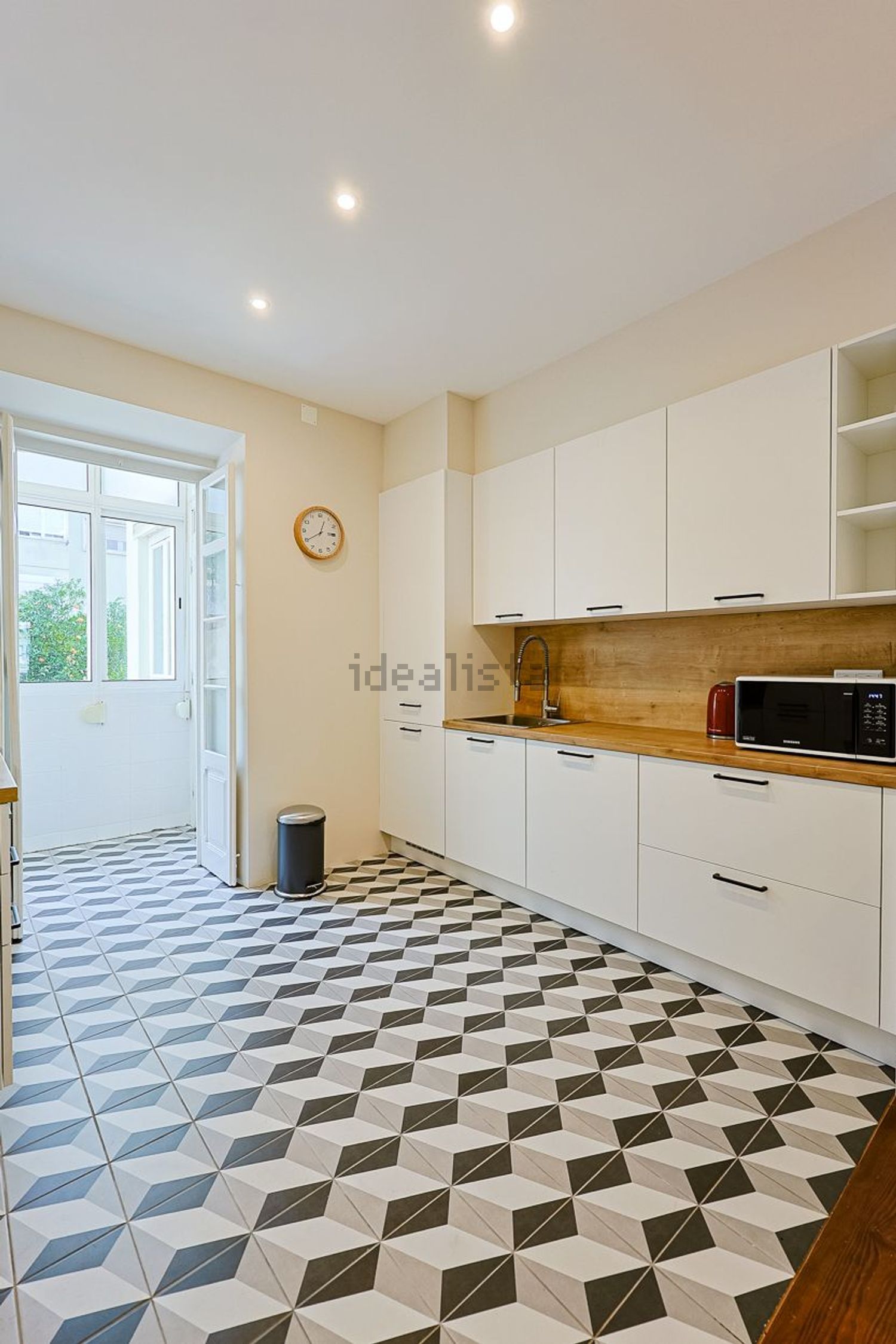 出租公寓 t1在Rua Martins Sarmento - 厨房