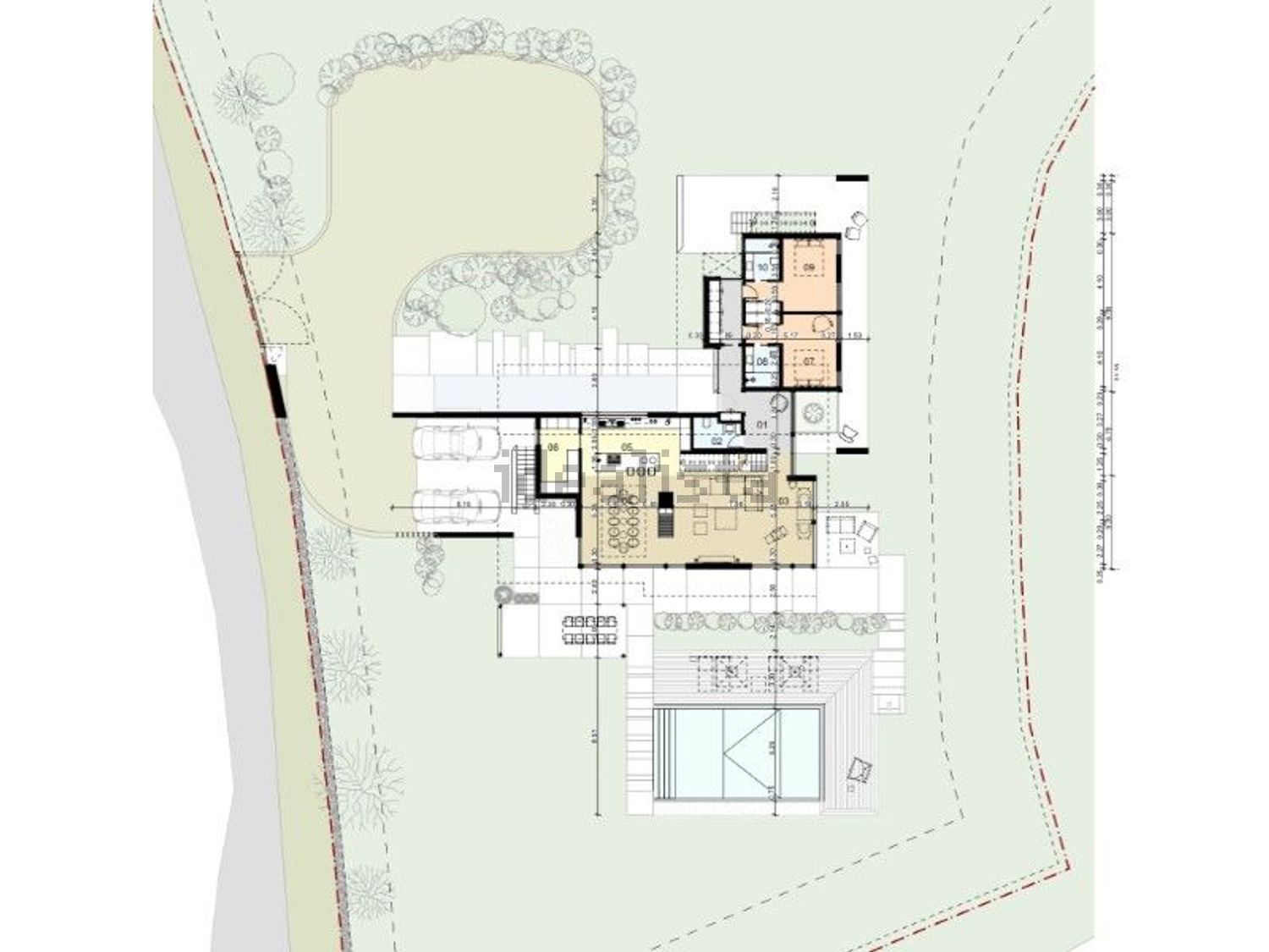 小楼房或独栋别墅出售在Estrada do Rodízio, 76 - 平面图
