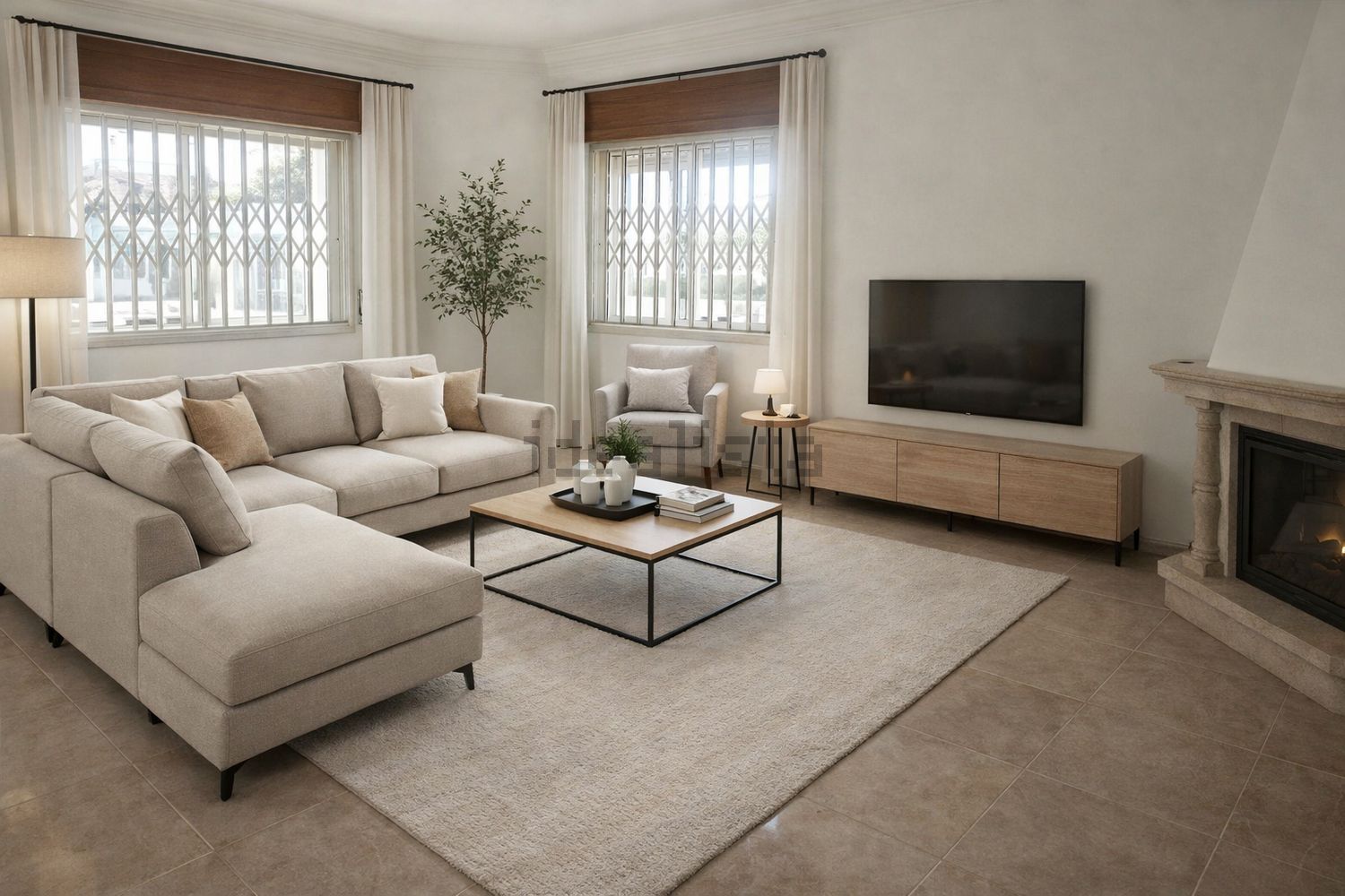 出租公寓 t1在Rua Vitor Santos, 31 - 客厅