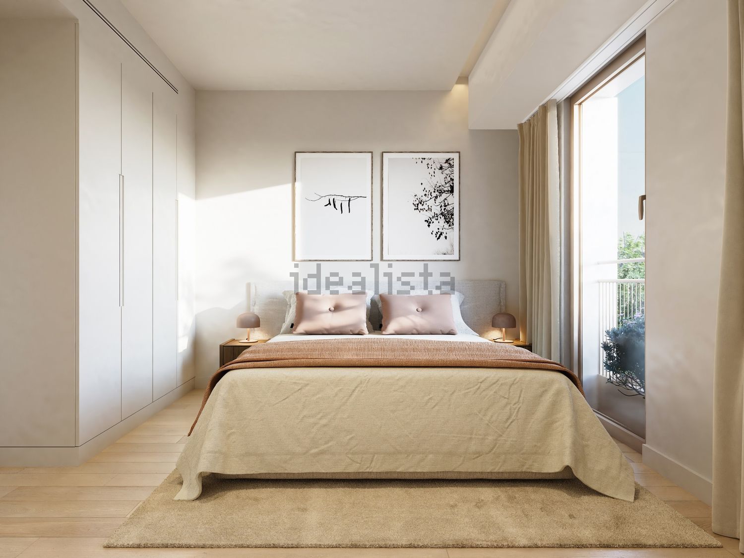 公寓 t2出售在Rua Professor Doutor Guilherme Braga da Cruz, 3 - 卧室