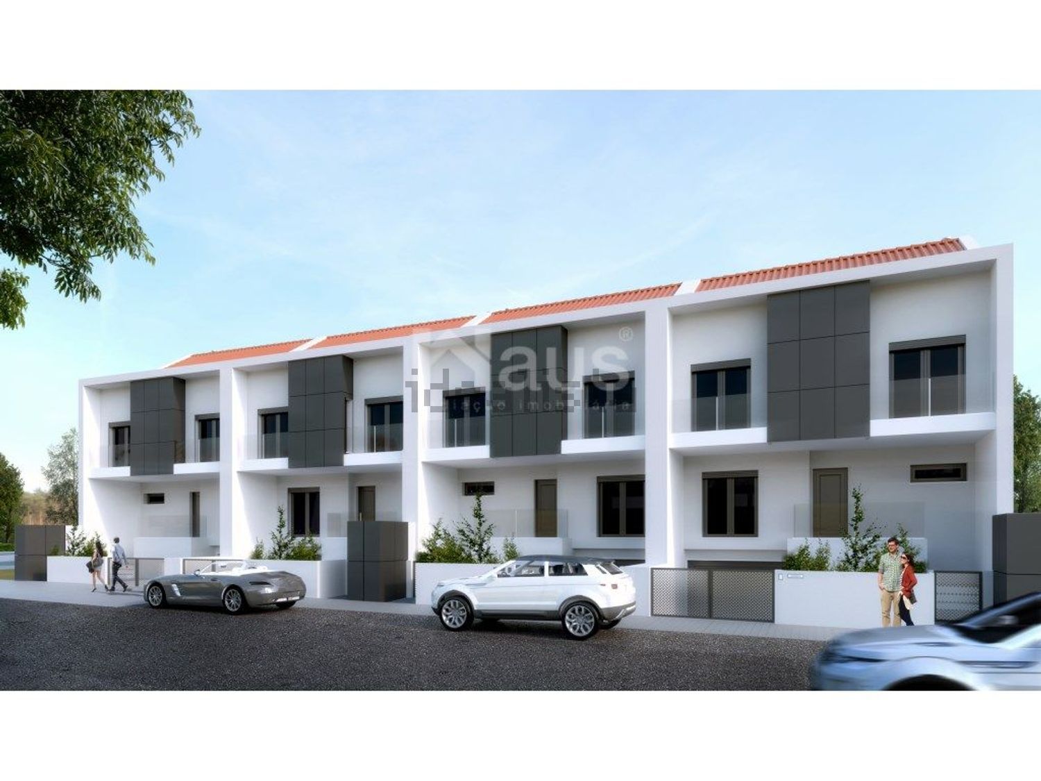 联排别墅出售在Rua dos Morangos - 外立面