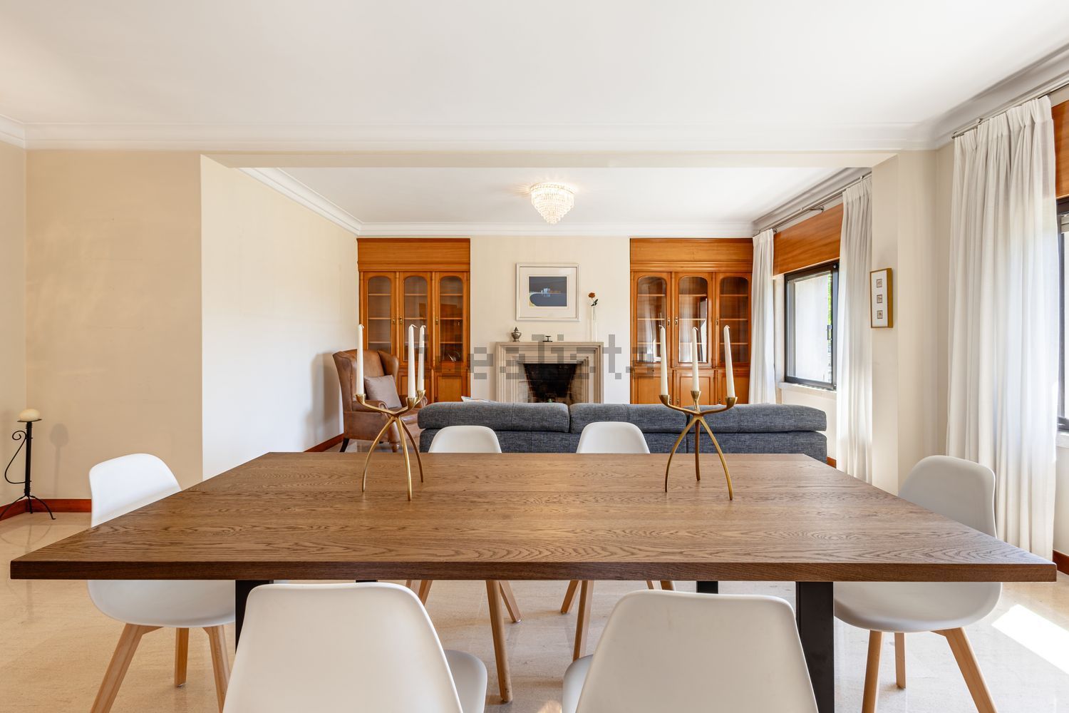 出租公寓 t3在Rua Professor Mark Athias, 6 - 客厅