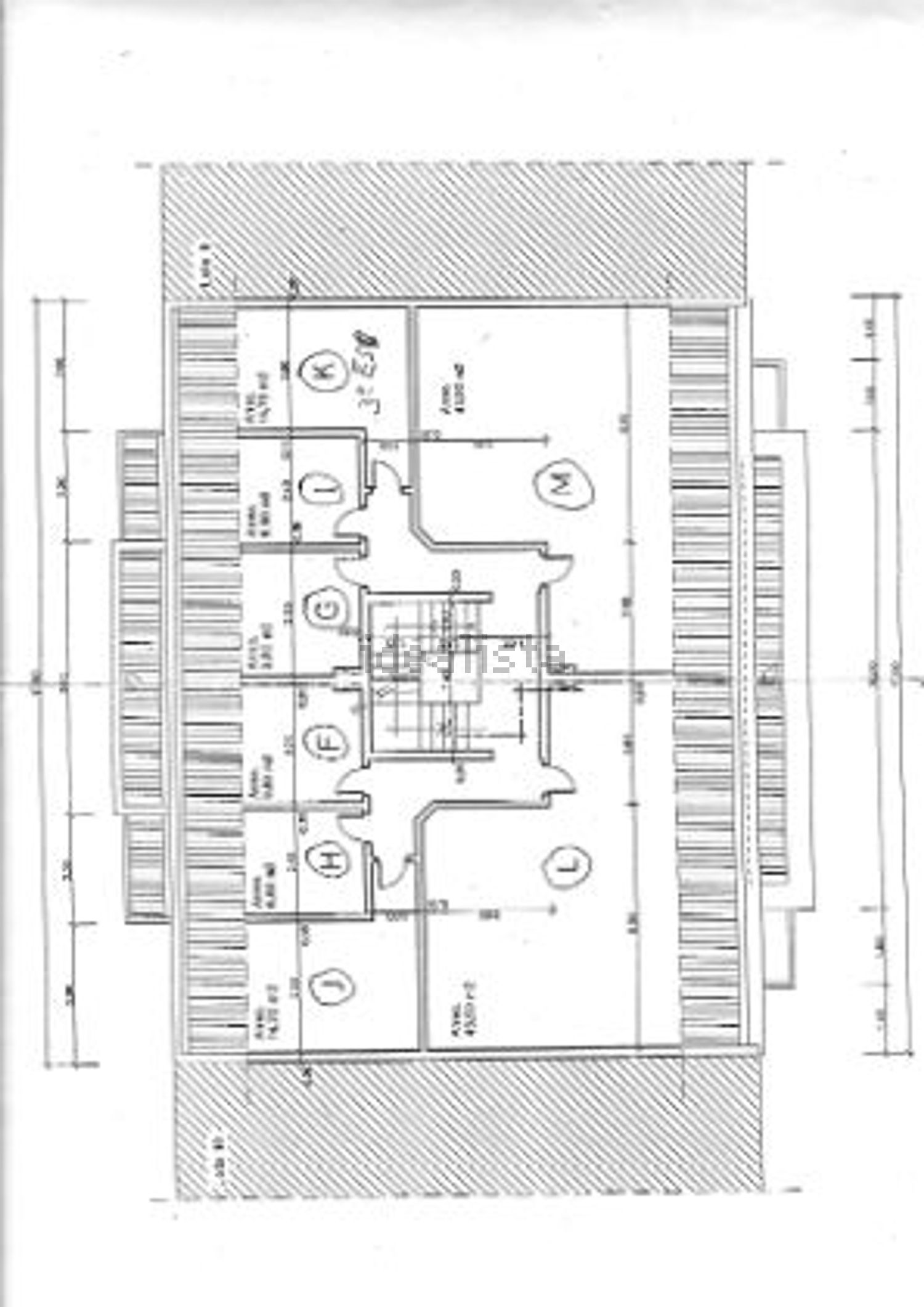 公寓 t3出售在Rua Luís de Camões, 9 - 平面图