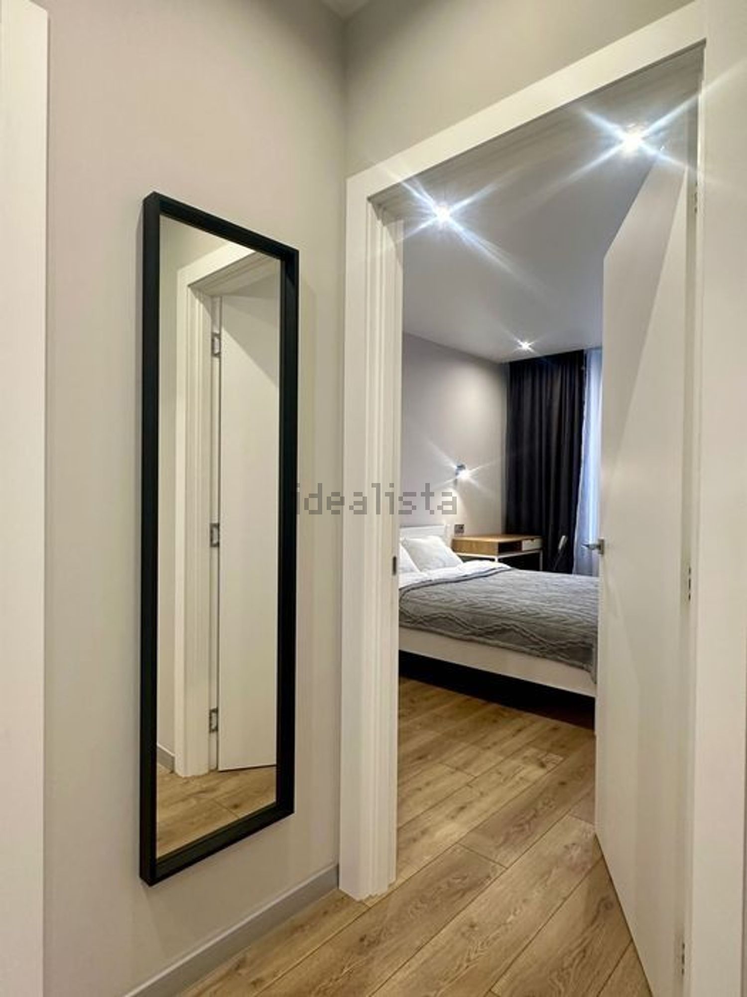 出租公寓 t1在Rua Almirante Reis, 25 - 卧室