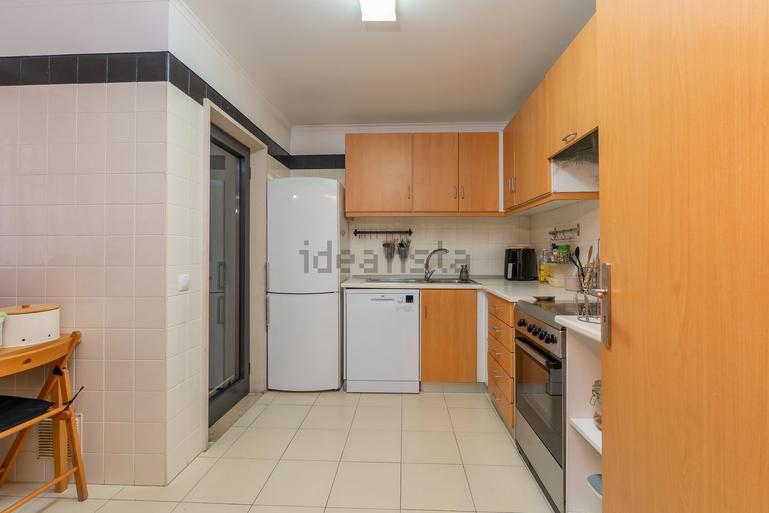 出租公寓 t2在Rua Barata Feyo - 厨房