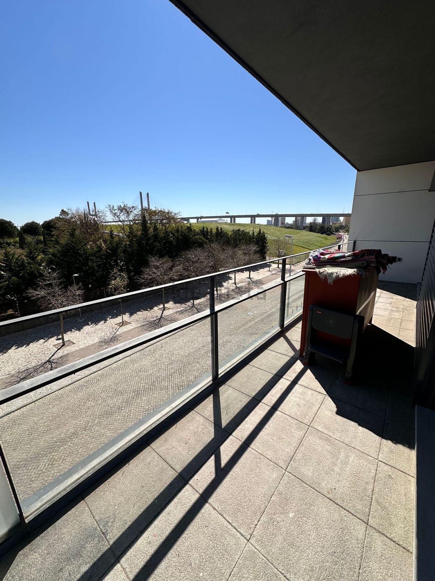 出租公寓 t2在Rua do Oder, 1 - 露台