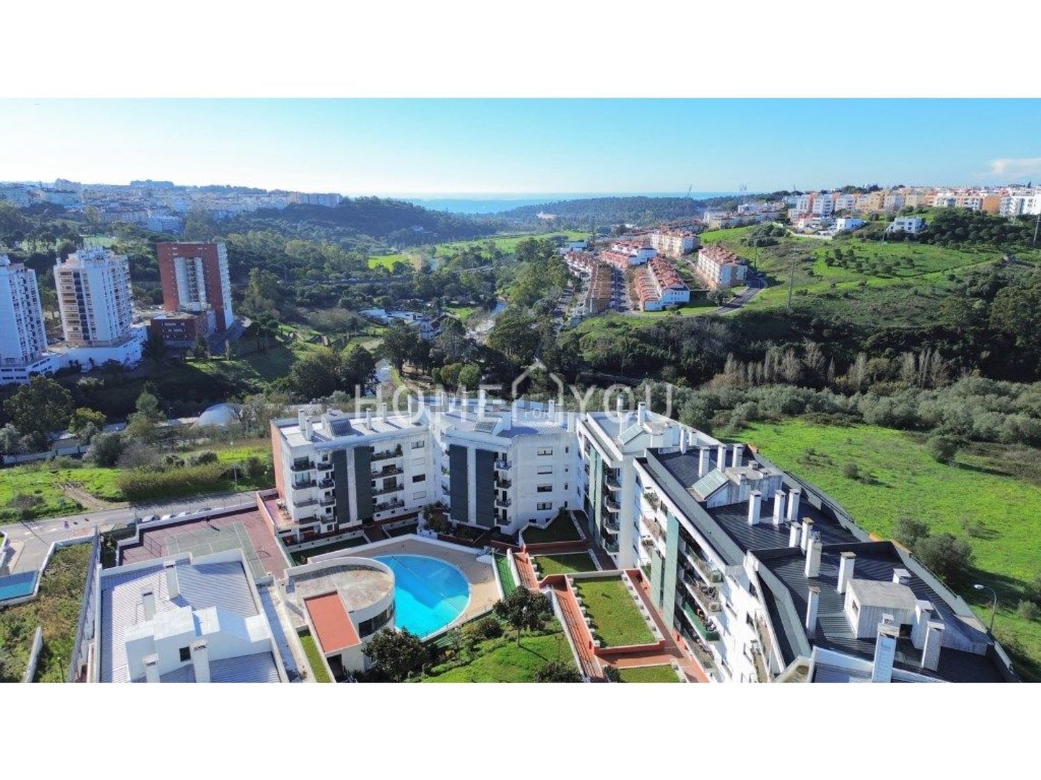 公寓 t3出售在Estrada Desvio - 游泳池