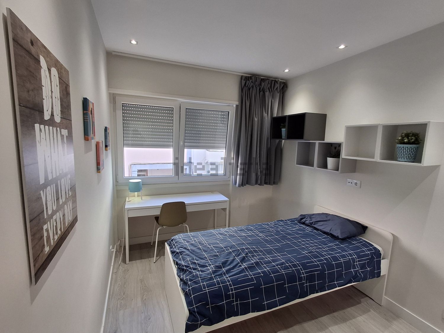 出租公寓 t2在Rua José Luís de Morais, 21 - 卧室