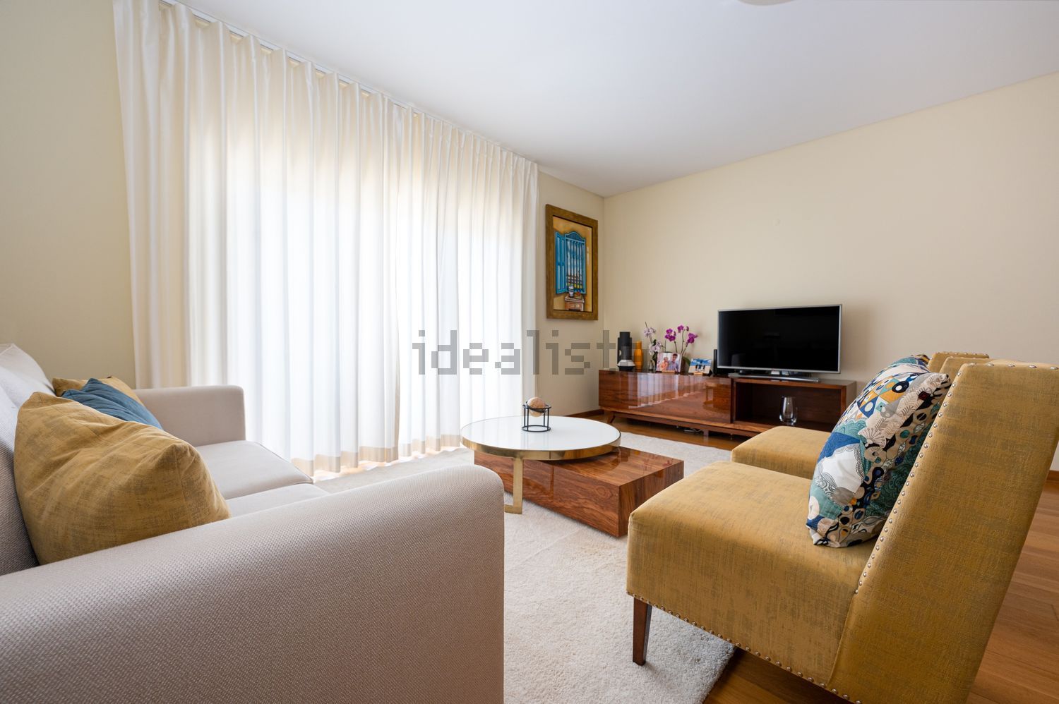 出租公寓 t3在Rua Professor Dias Valente, 291 - 客厅