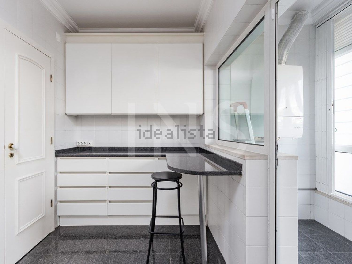 出租公寓 t2在Rua do Borja - 厨房