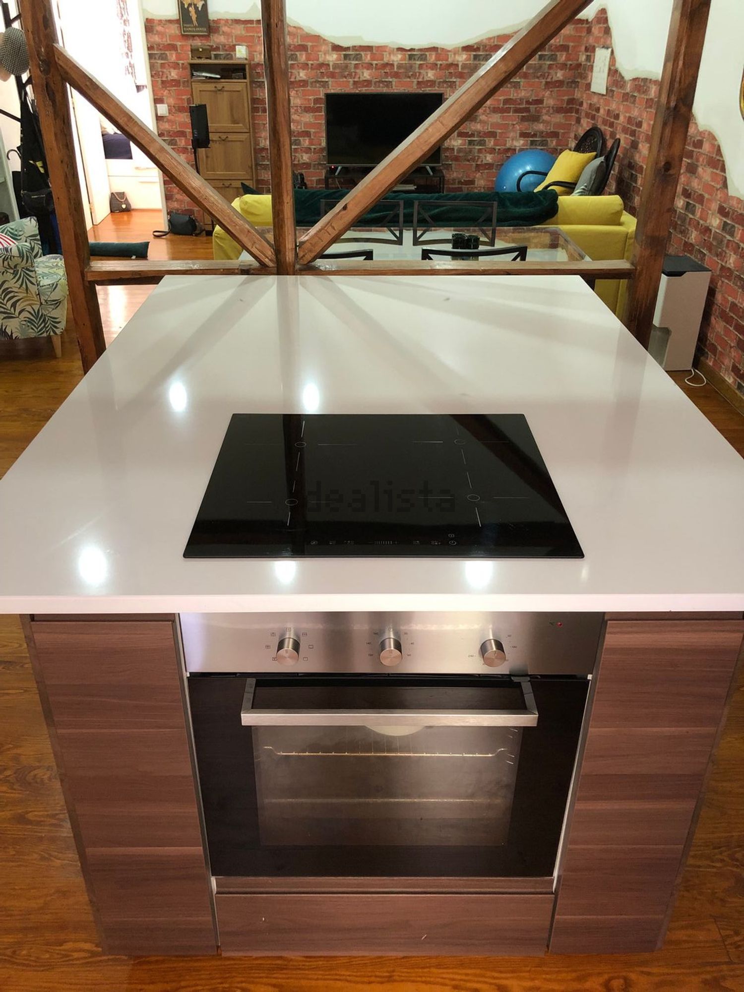 出租公寓 t1在Rua Sabino de Sousa, 73 - 厨房