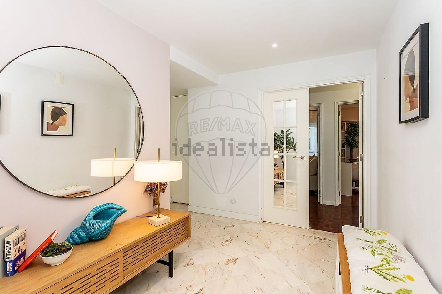 出租公寓 t3在Rua Cidade de Rabat - 客厅