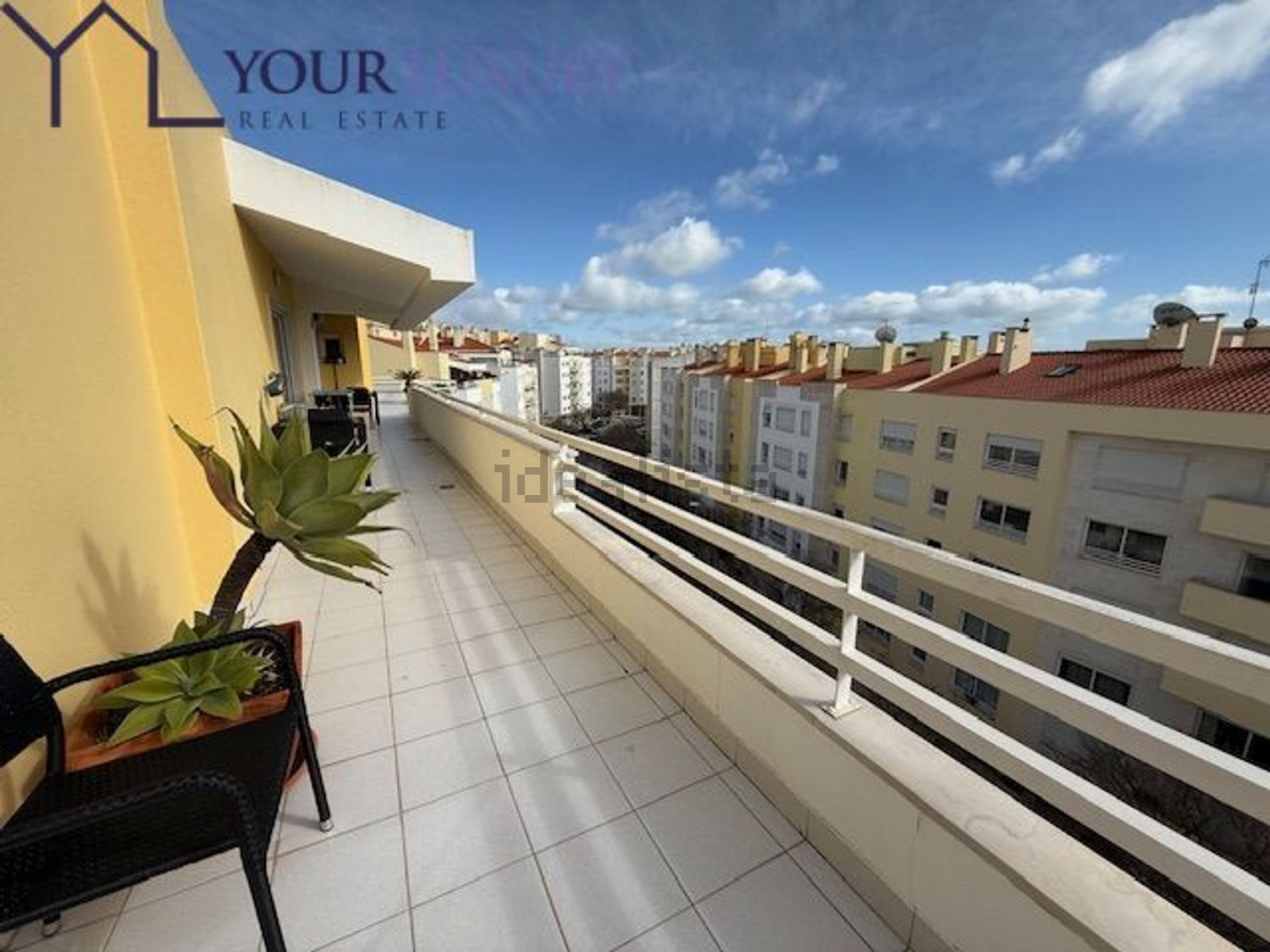 出租公寓 t2在Serra das Minas - 阳台