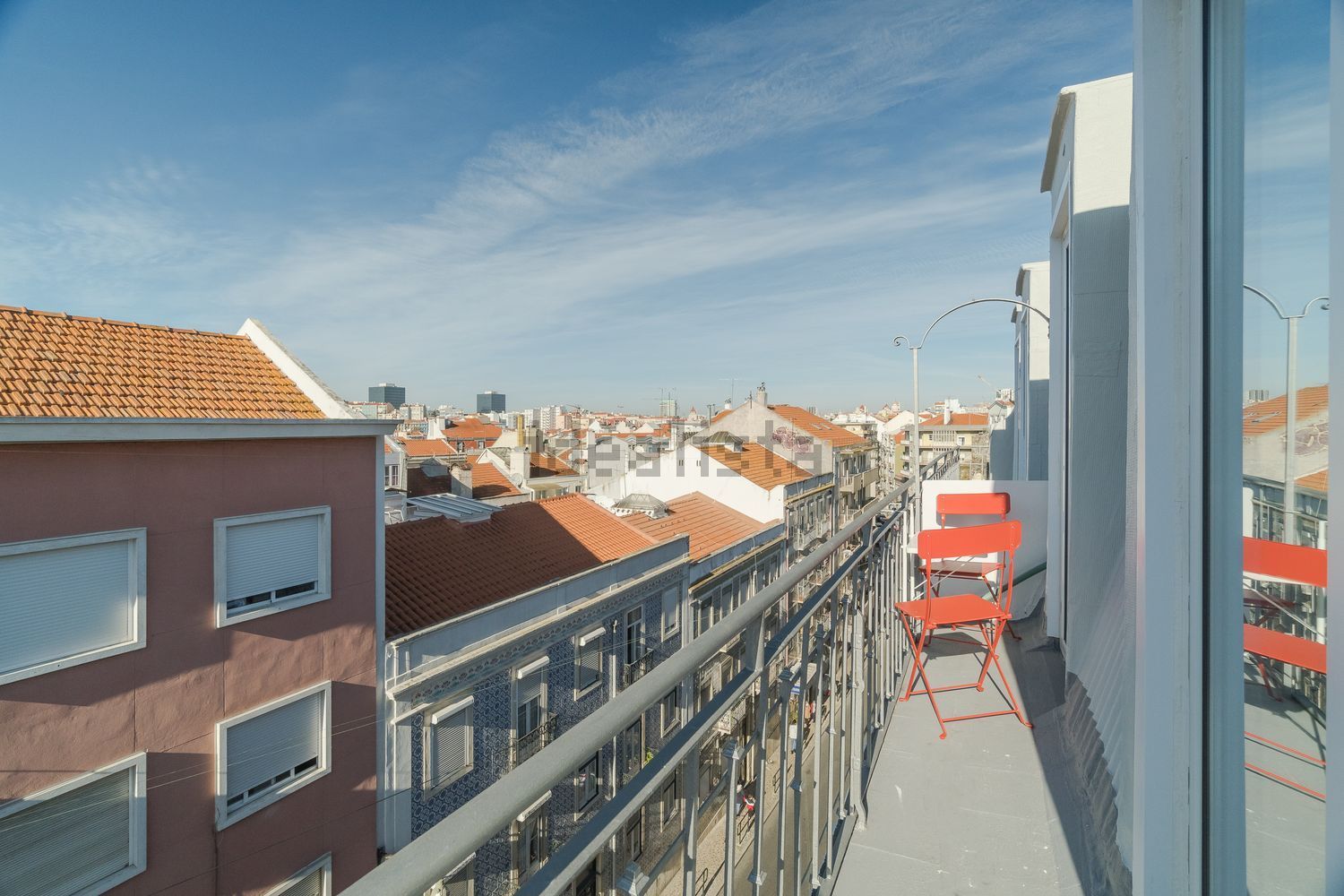 出租房间Calçada Poço dos Mouros, 64 - 阳台