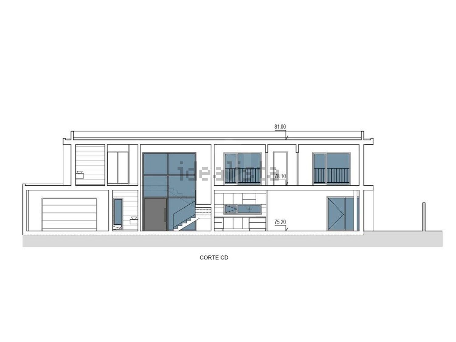 小楼房或独栋别墅出售在Rua Natália Correia, 21 - 平面图