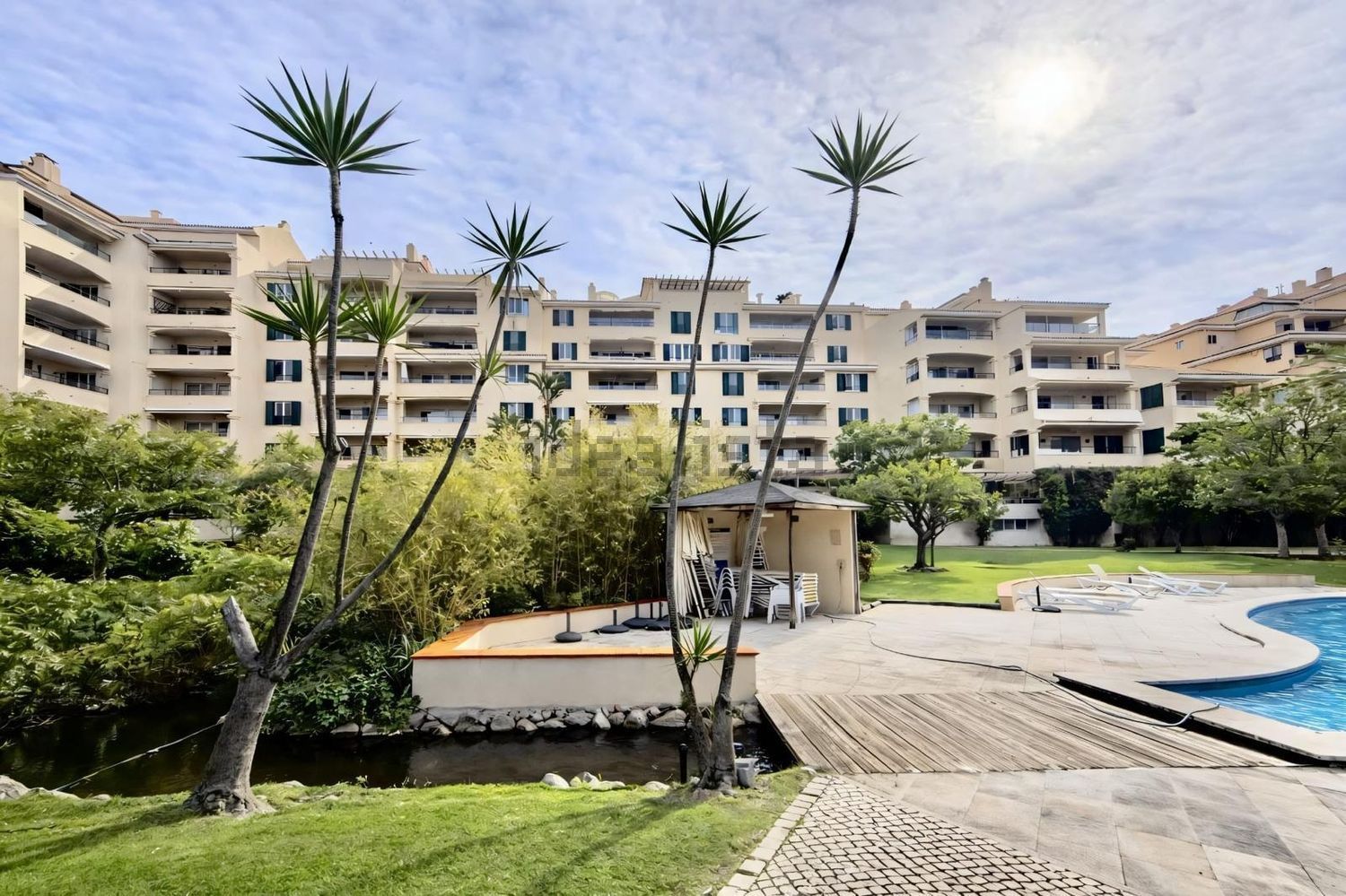 出租公寓 t4在Bairro do Rosário - 游泳池